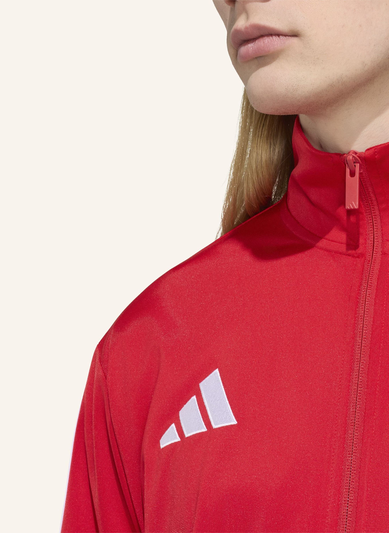 adidas FC BAYERN MÜNCHEN DNA TRAININGSJACKE: ROT/ WEISS