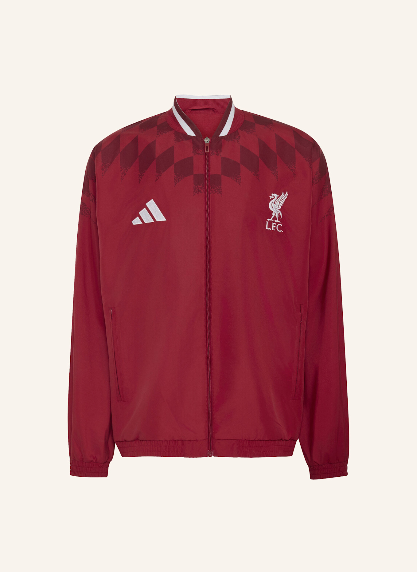 adidas FC LIVERPOOL STADIUM TRAININGSJACKE: ROT