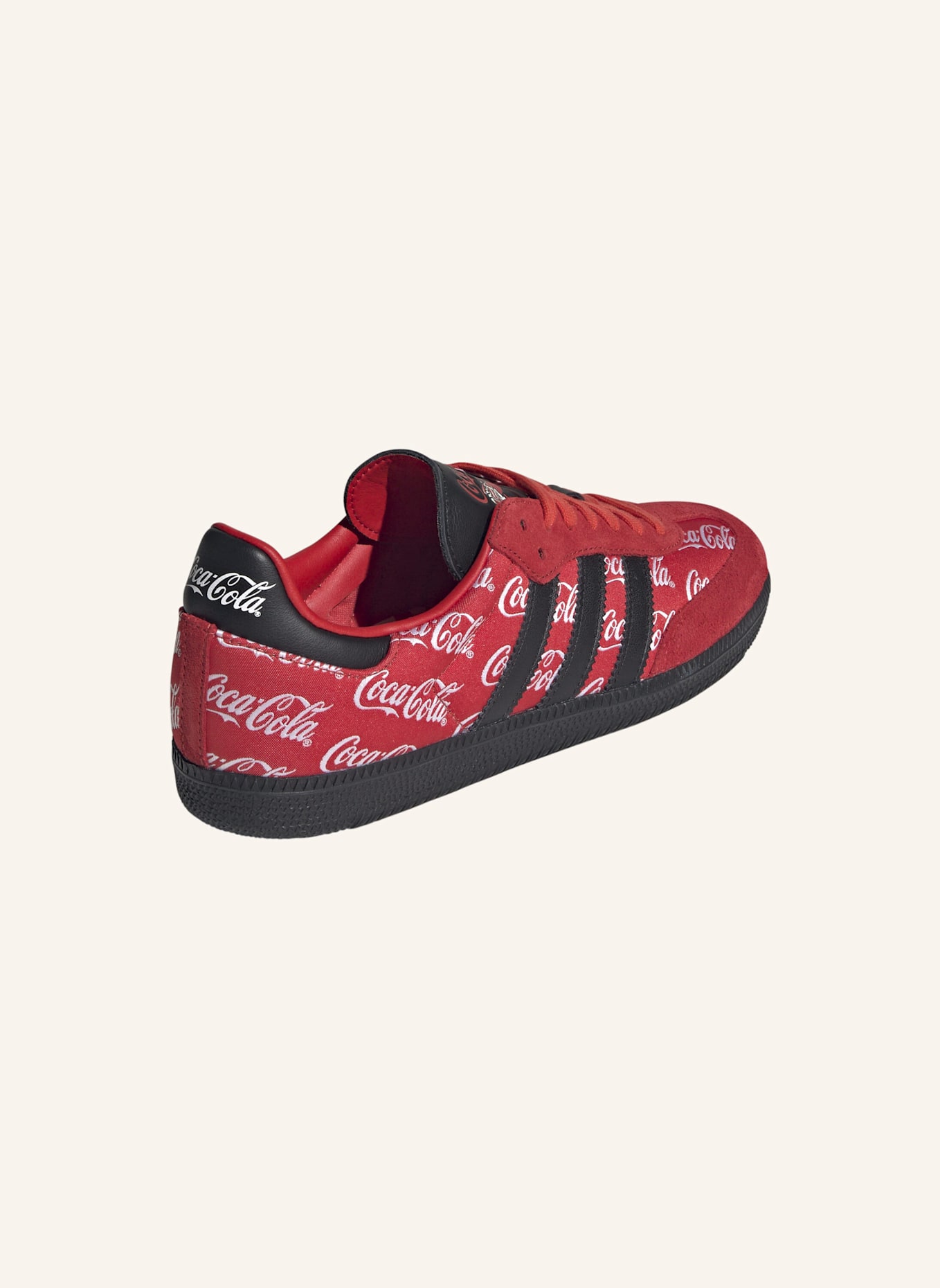 adidas Originals ADIDAS X COCA-COLA SAMBA OG SCHUH: ROT/ SCHWARZ/ WEISS