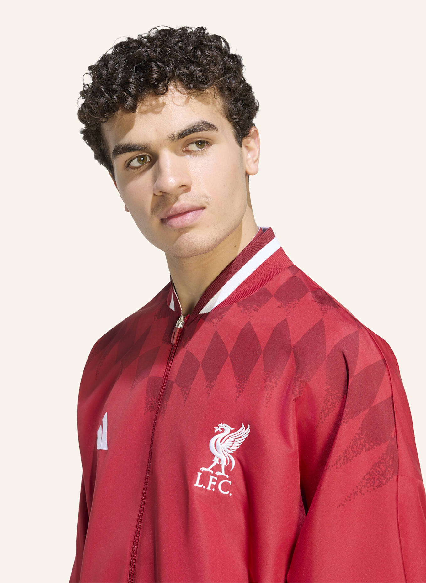 adidas FC LIVERPOOL STADIUM TRAININGSJACKE: ROT