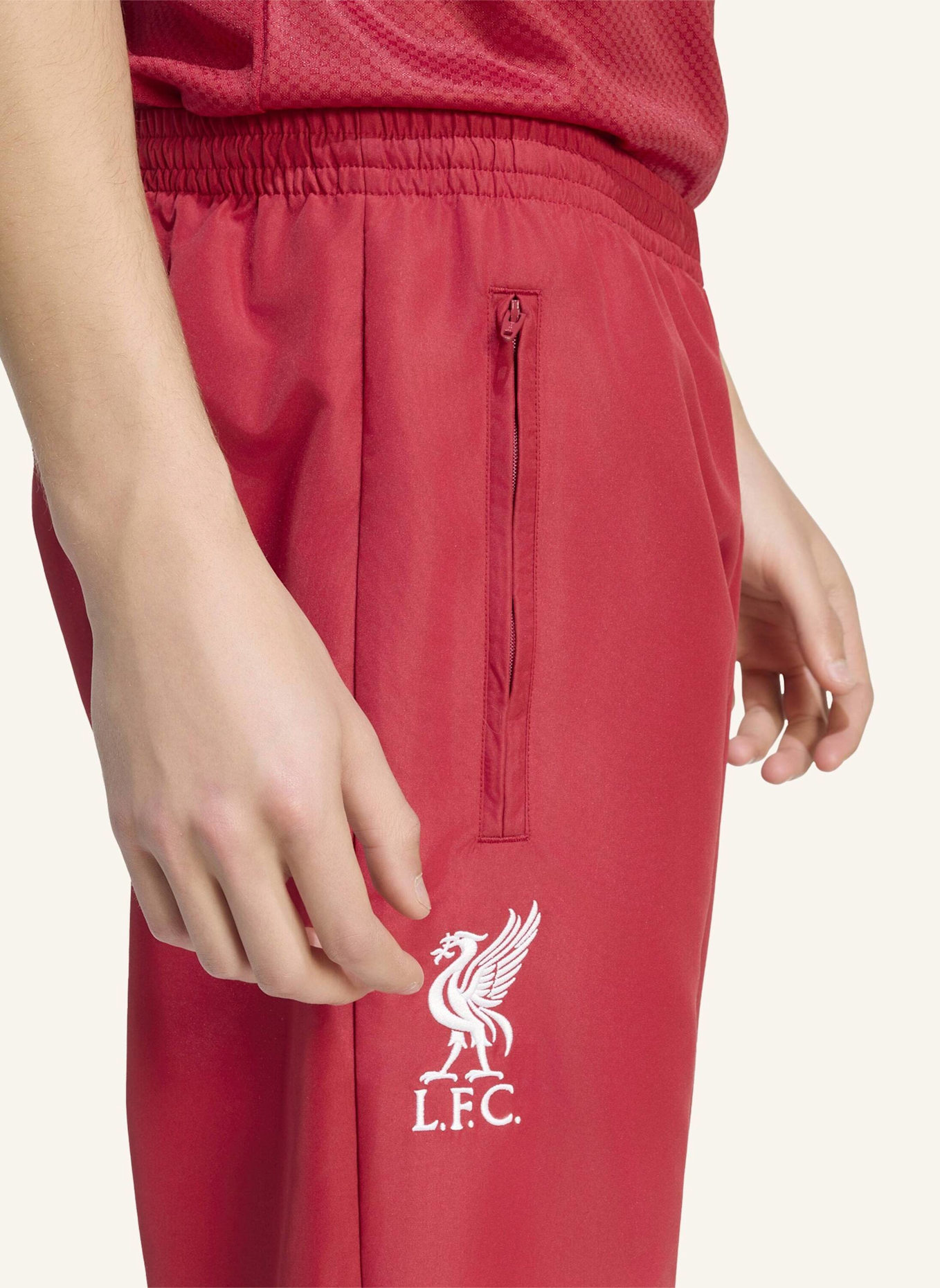adidas FC LIVERPOOL STADION HOSE: ROT