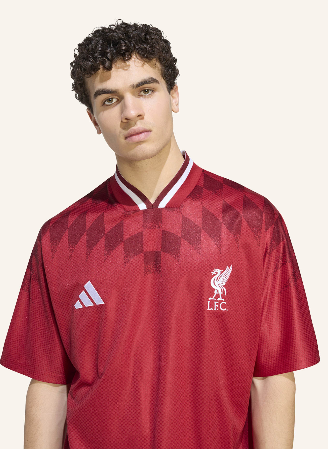 adidas LIVERPOOL FC STADIUM SHIRT: ROT