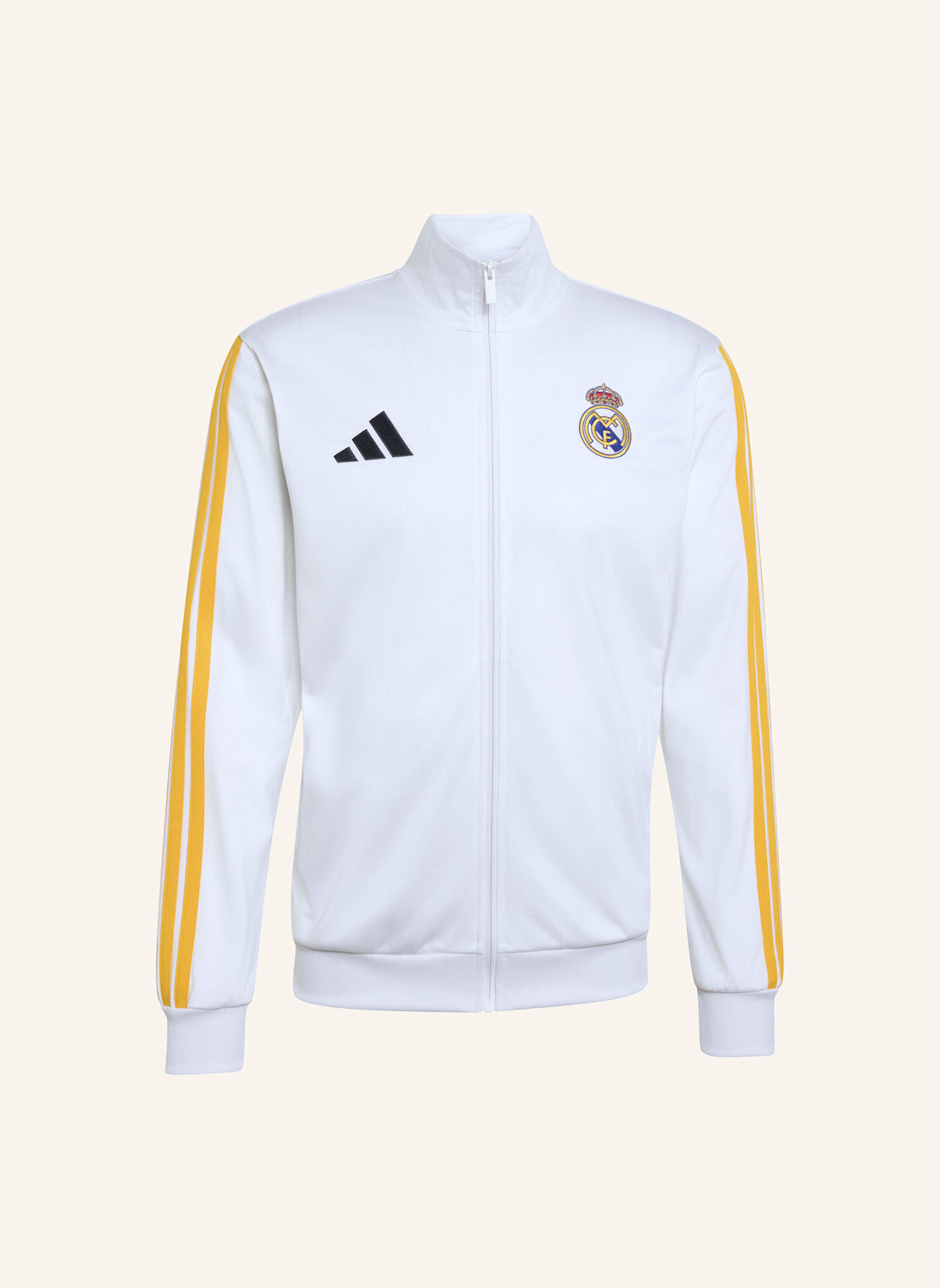 adidas REAL MADRID DNA TRAININGSJACKE: WEISS