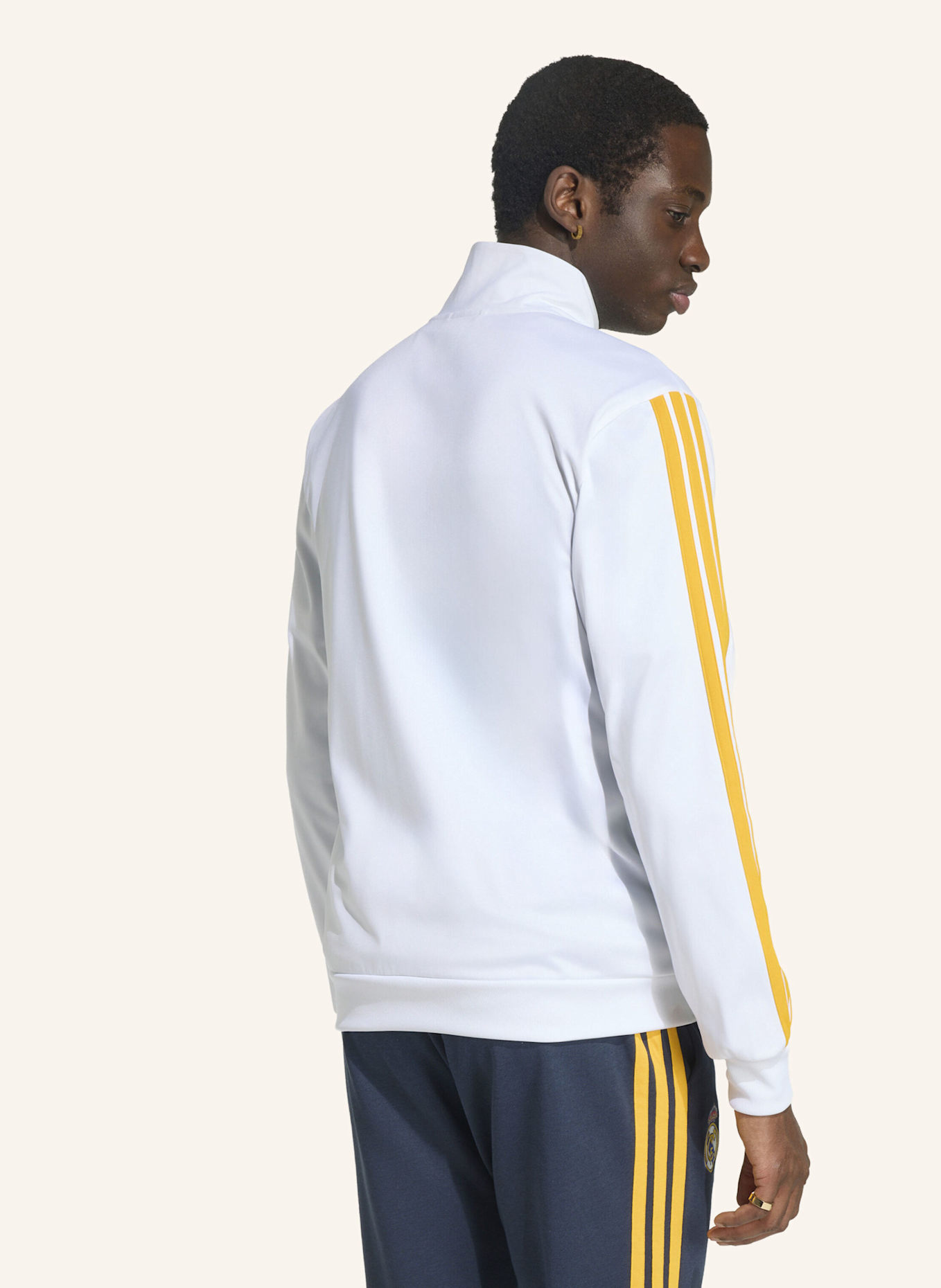 adidas REAL MADRID DNA TRAININGSJACKE: WEISS