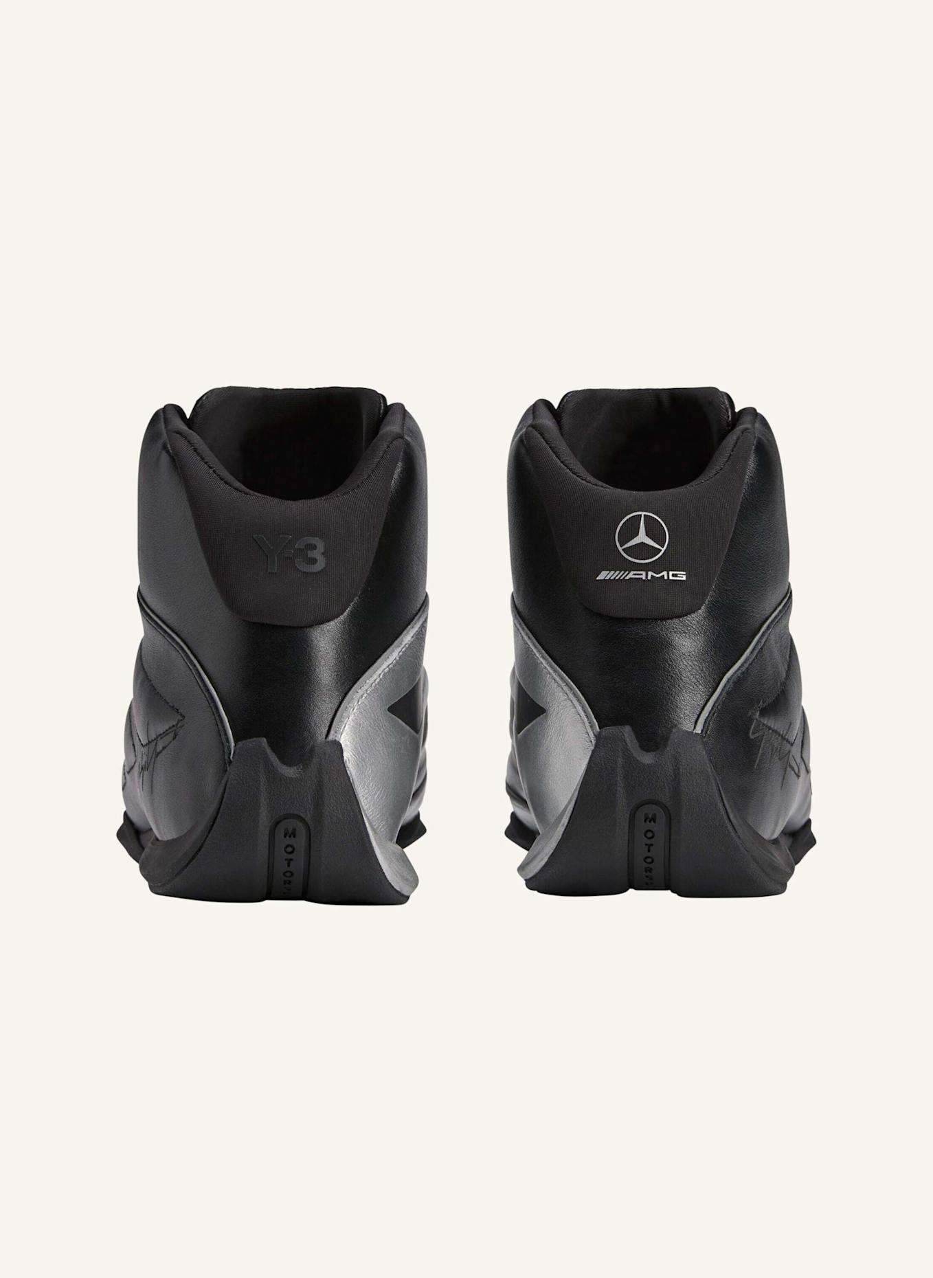 Y-3 Y-3 FEROZA HI SCHUH: SCHWARZ/ SILBER