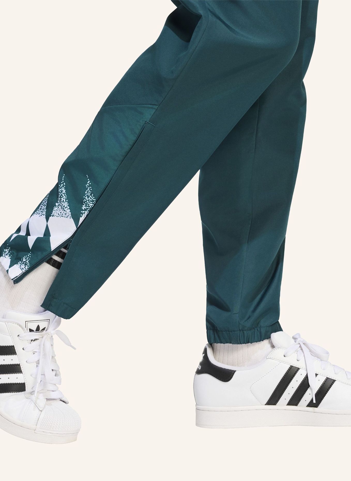 adidas REAL MADRID STADIUM HOSE: GRÜN