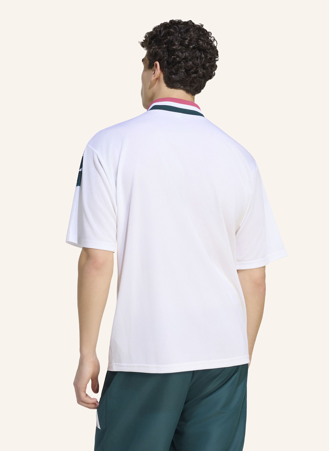 adidas REAL MADRID STADION SHIRT: WEISS