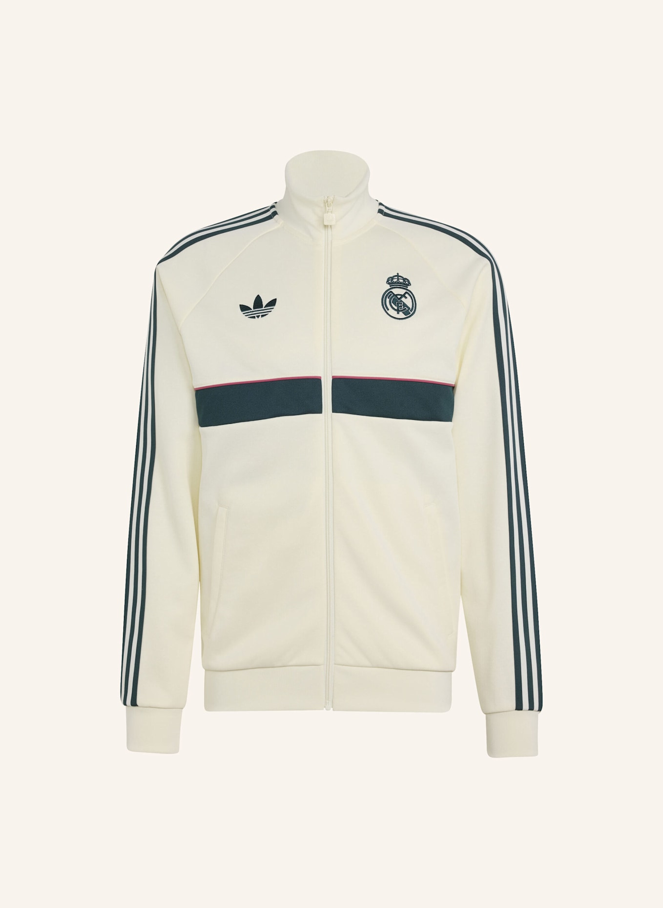 adidas REAL MADRID ORIGINALS JACKE: WEISS