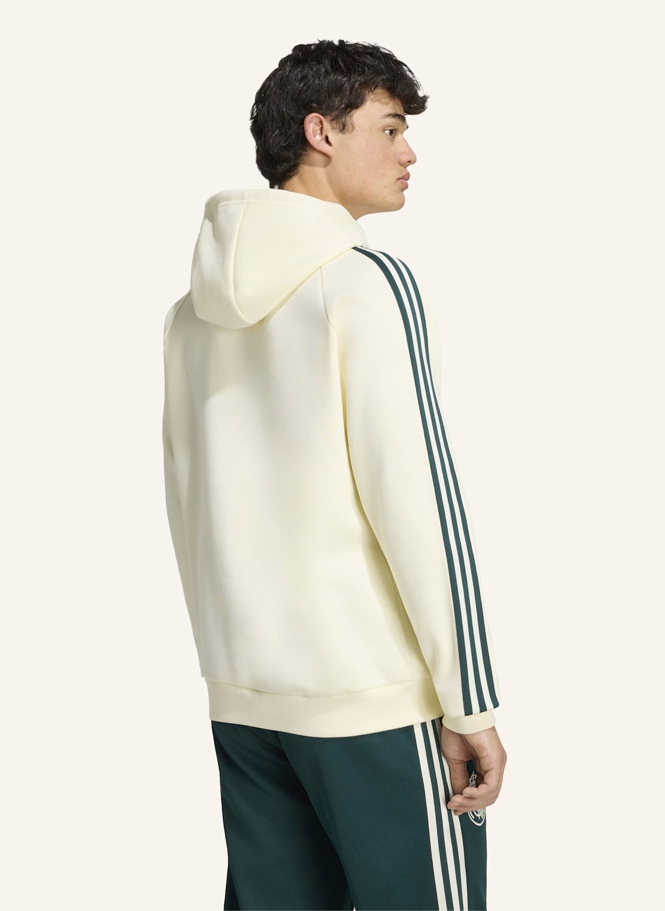 adidas REAL MADRID ORIGINALS HOODIE: WEISS