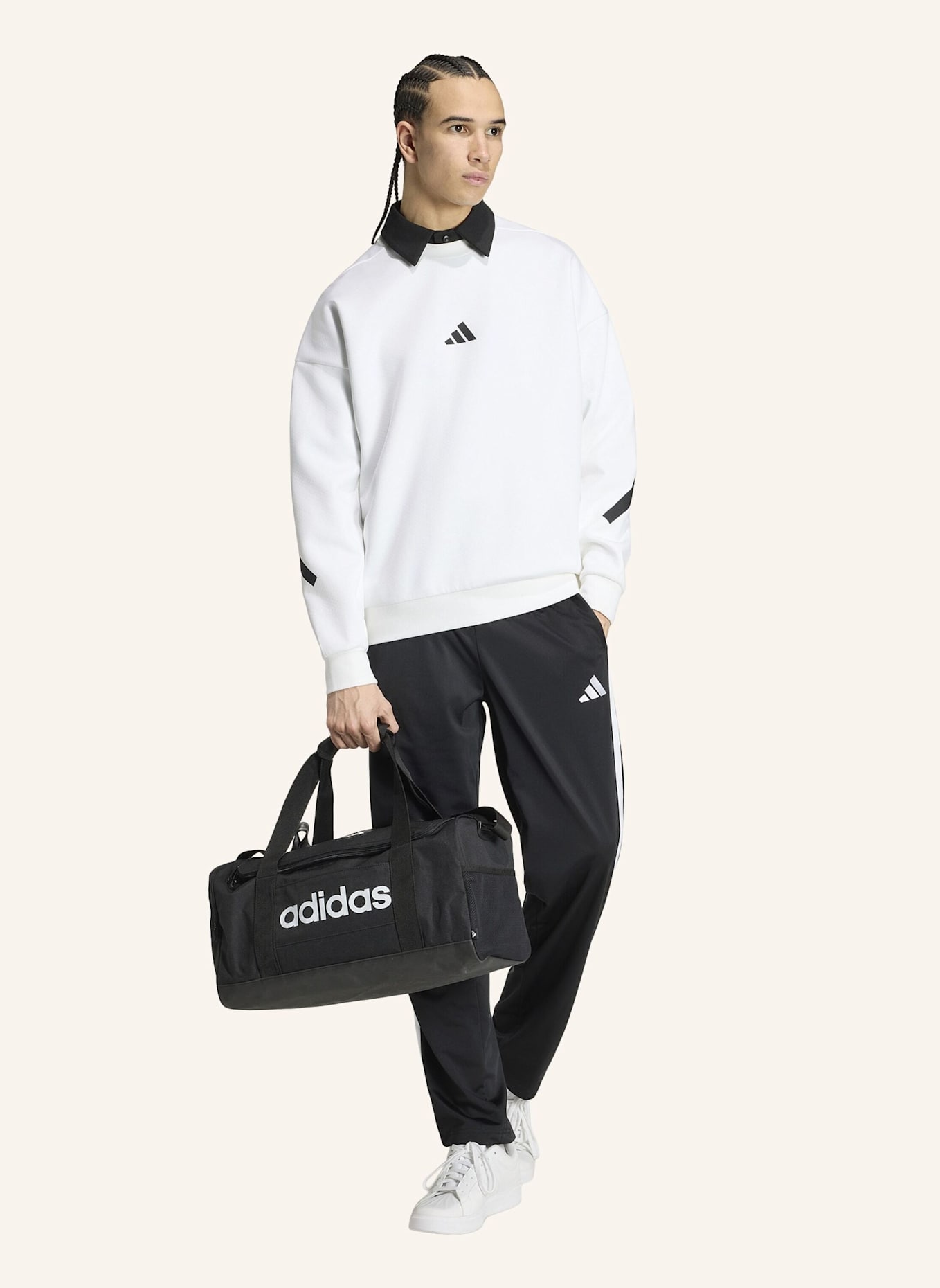 adidas ADIDAS Z.N.E. SWEATSHIRT: WEISS