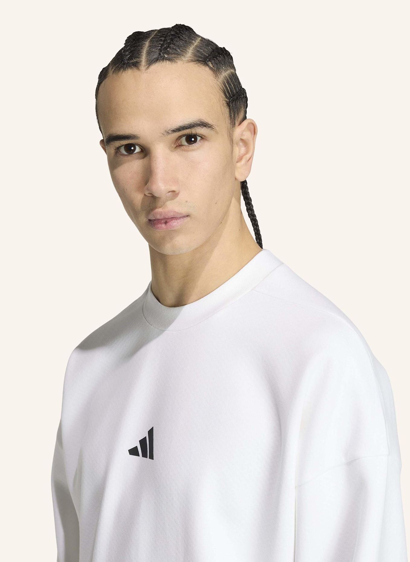 adidas ADIDAS Z.N.E. SWEATSHIRT: WEISS