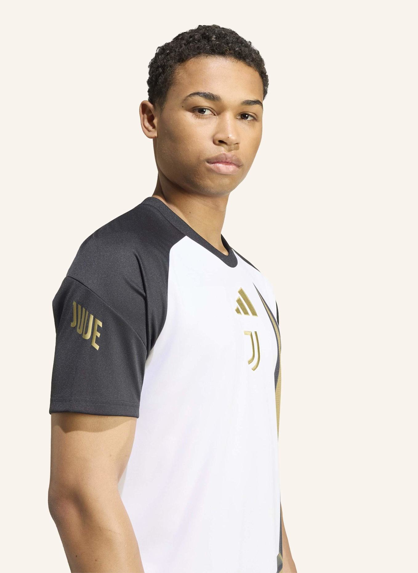 adidas JUVENTUS TURIN 26/27 PRE-MATCH SHIRT: WEISS/ SCHWARZ