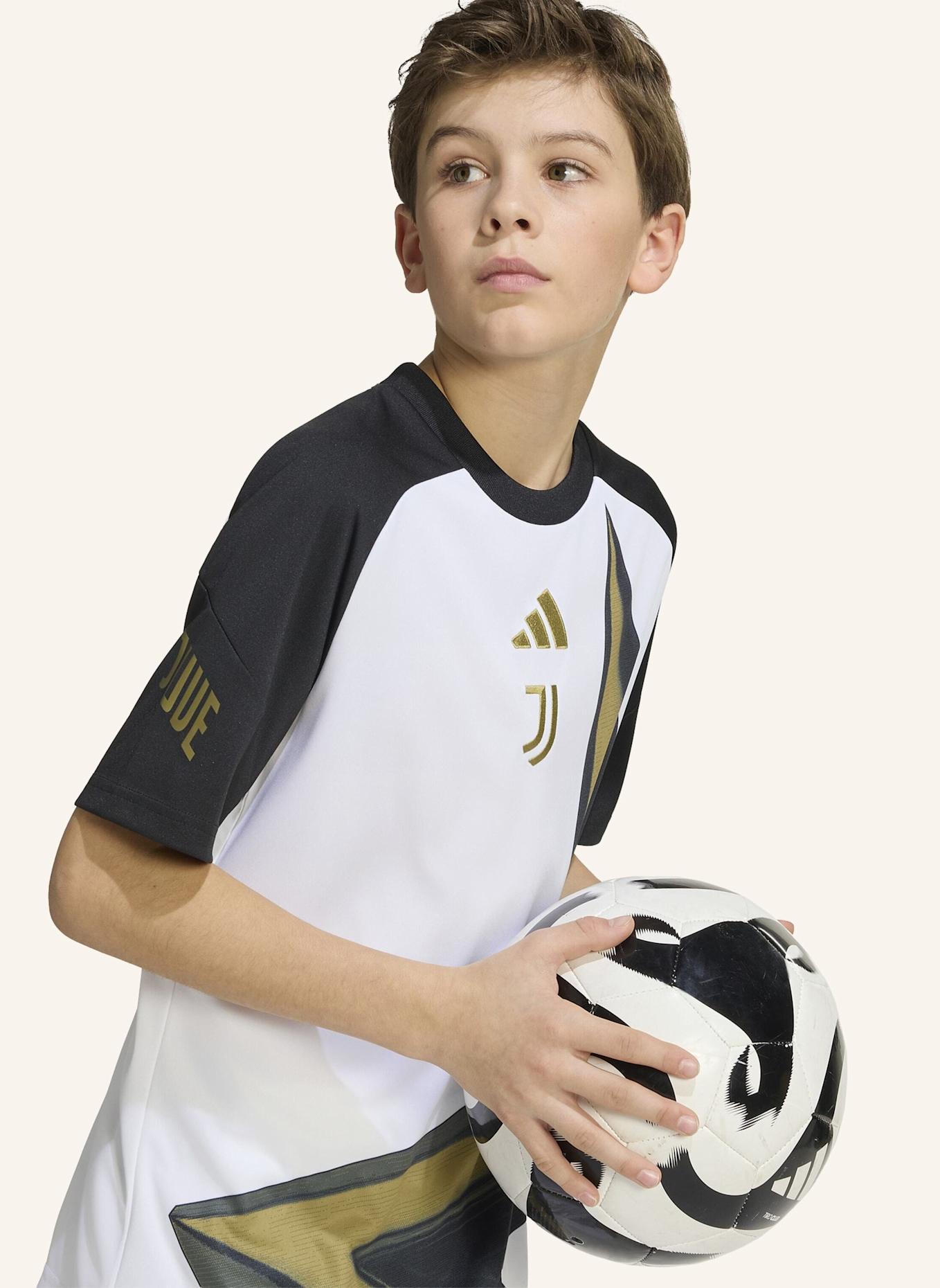 adidas JUVENTUS TURIN 26/27 KIDS PRE-MATCH SHIRT: WEISS/ SCHWARZ