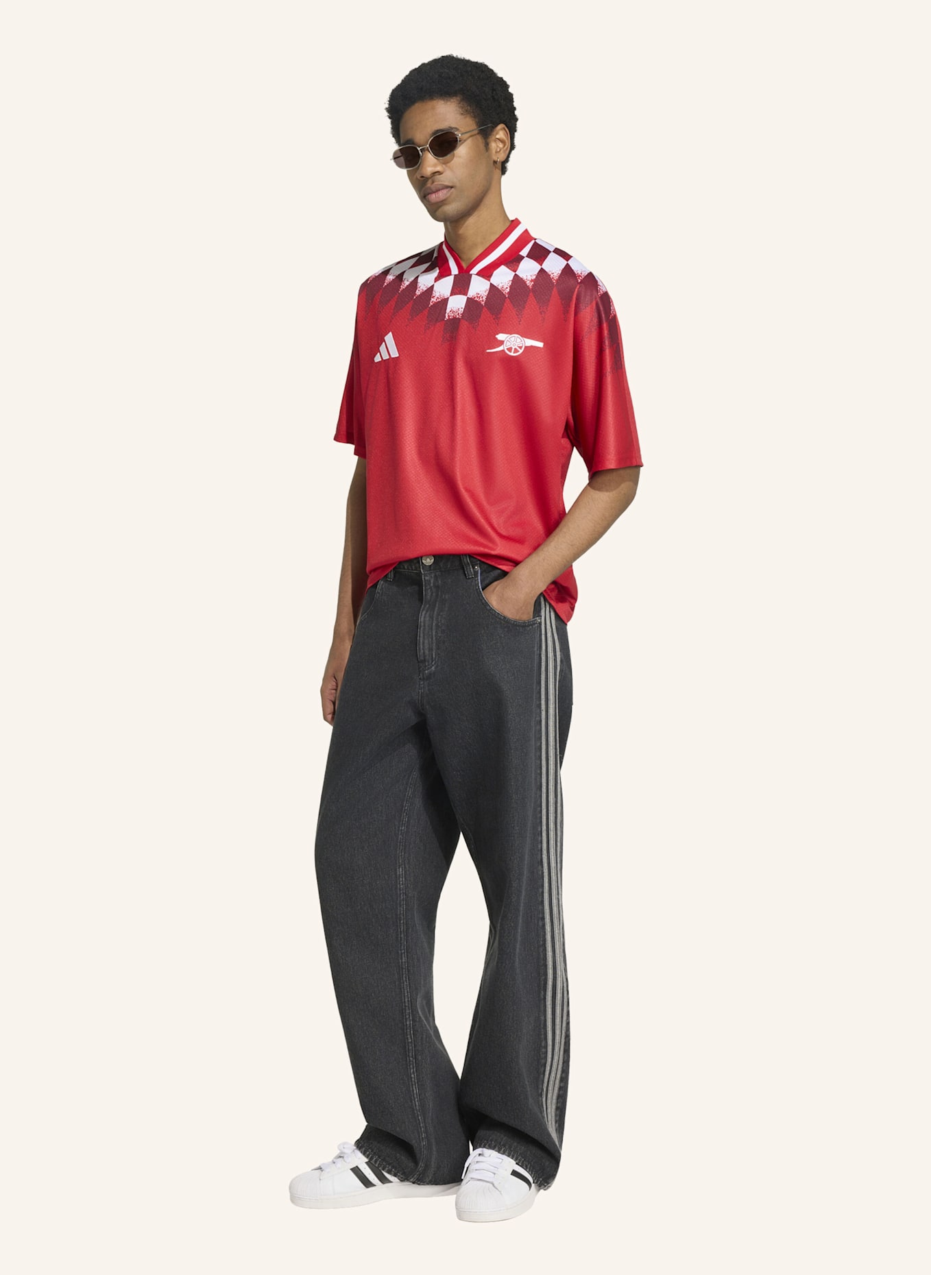 adidas FC ARSENAL STADIUM TRIKOT: ROT