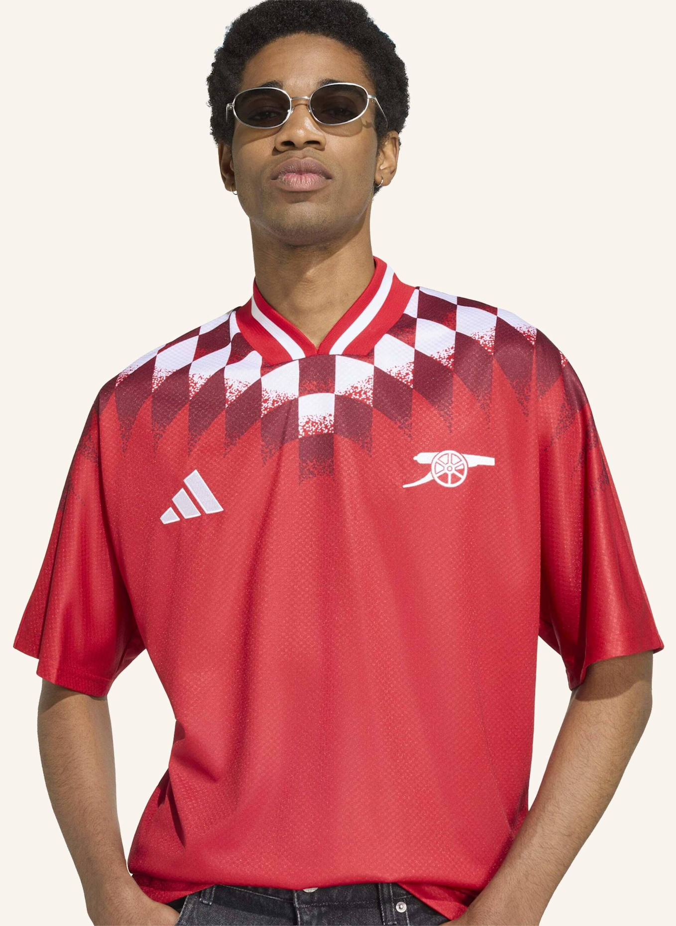 adidas FC ARSENAL STADIUM TRIKOT: ROT