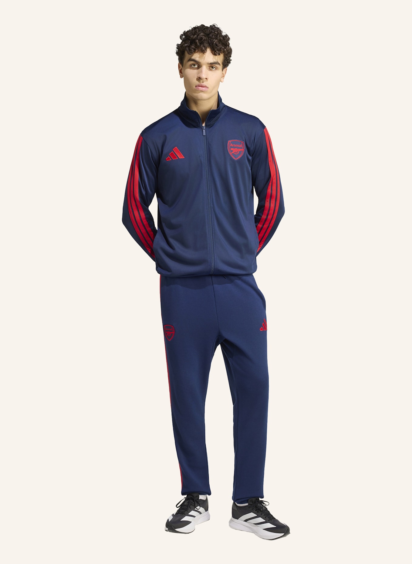 adidas FC ARSENAL DNA TRAININGSJACKE: BLAU