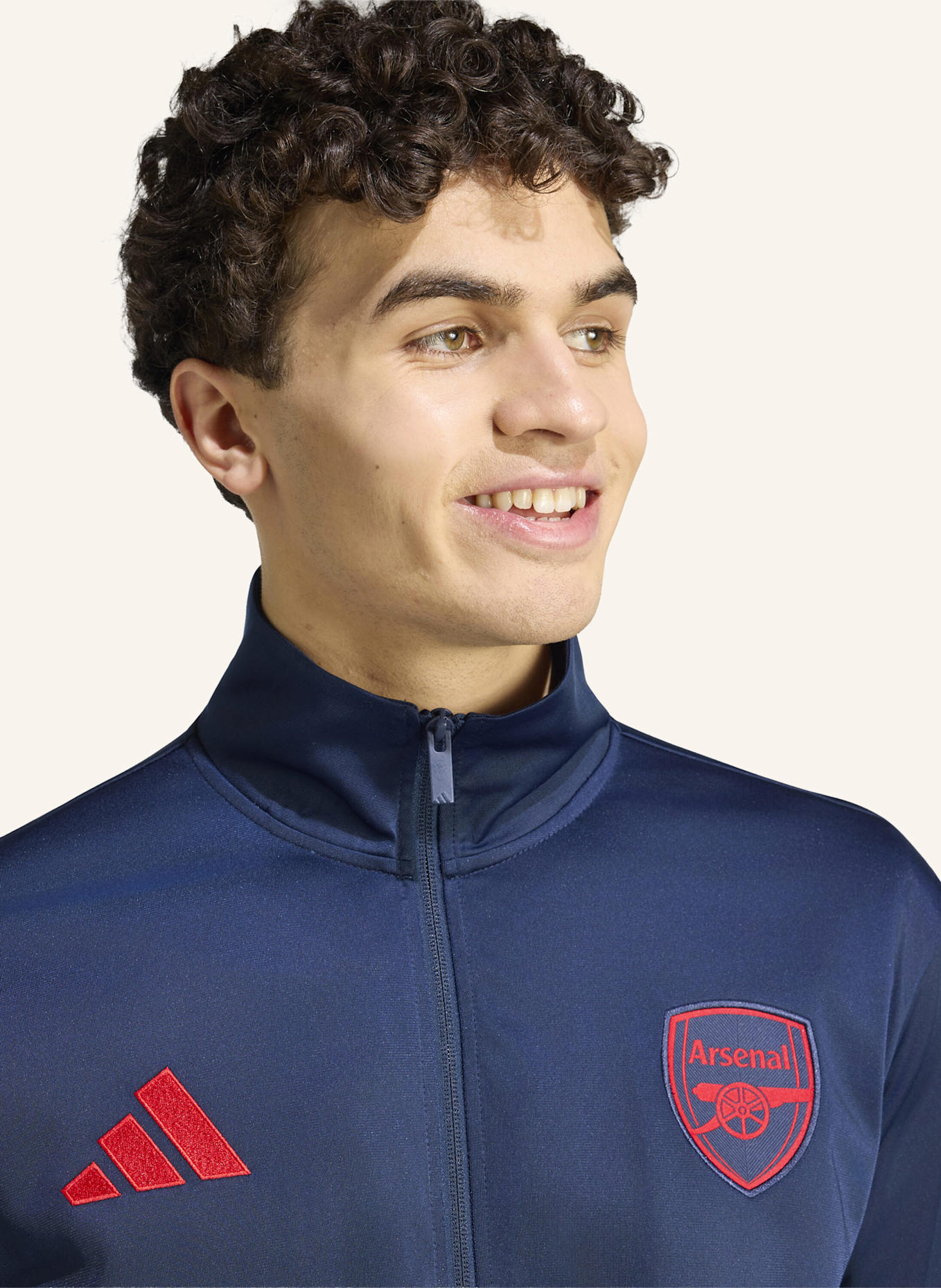 adidas FC ARSENAL DNA TRAININGSJACKE: BLAU