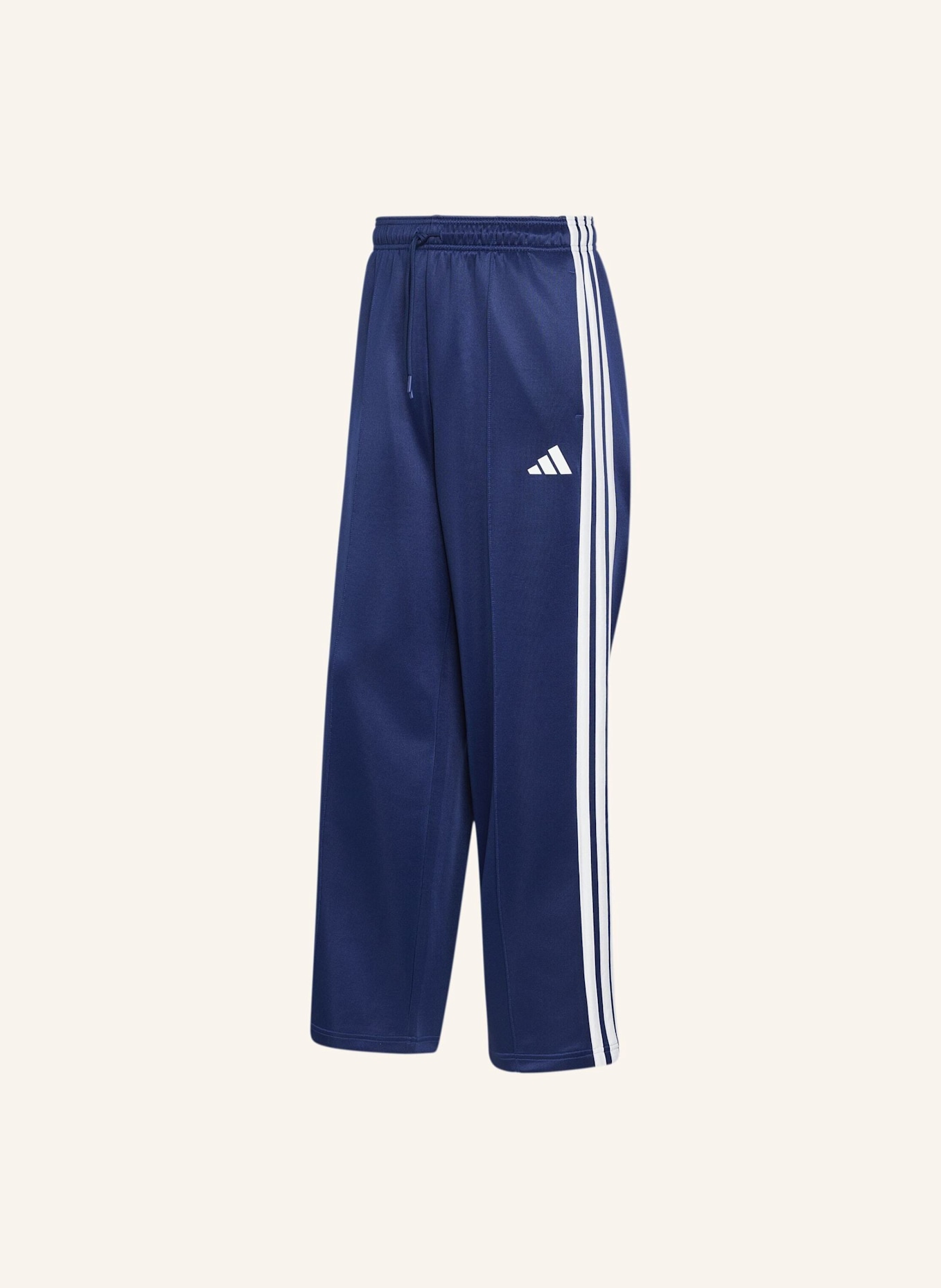 adidas STADIUM LOOSE HOSE, OFFENER SAUM: BLAU