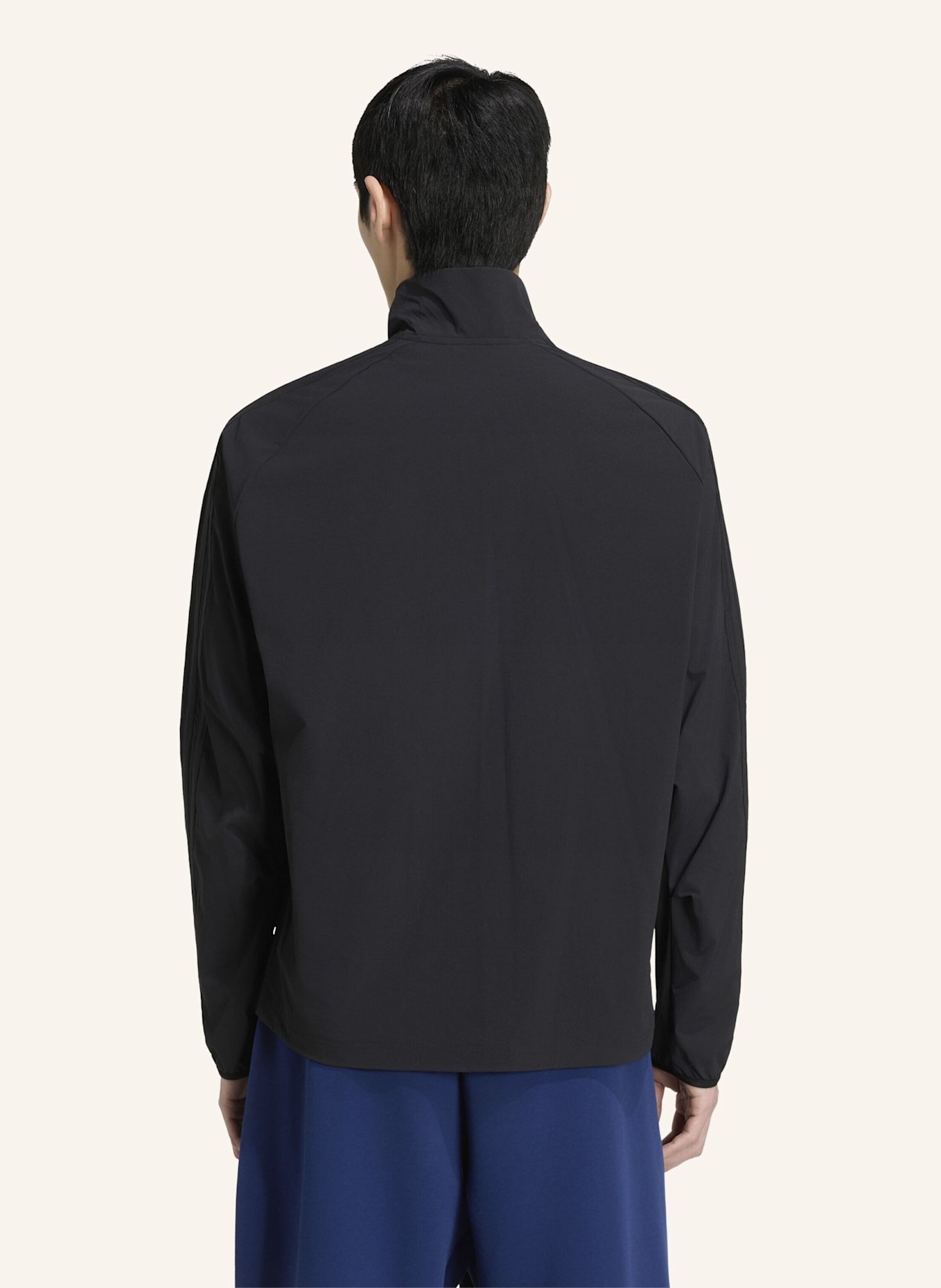 adidas CITY TECH 3-STREIFEN TRAININGSJACKE: SCHWARZ