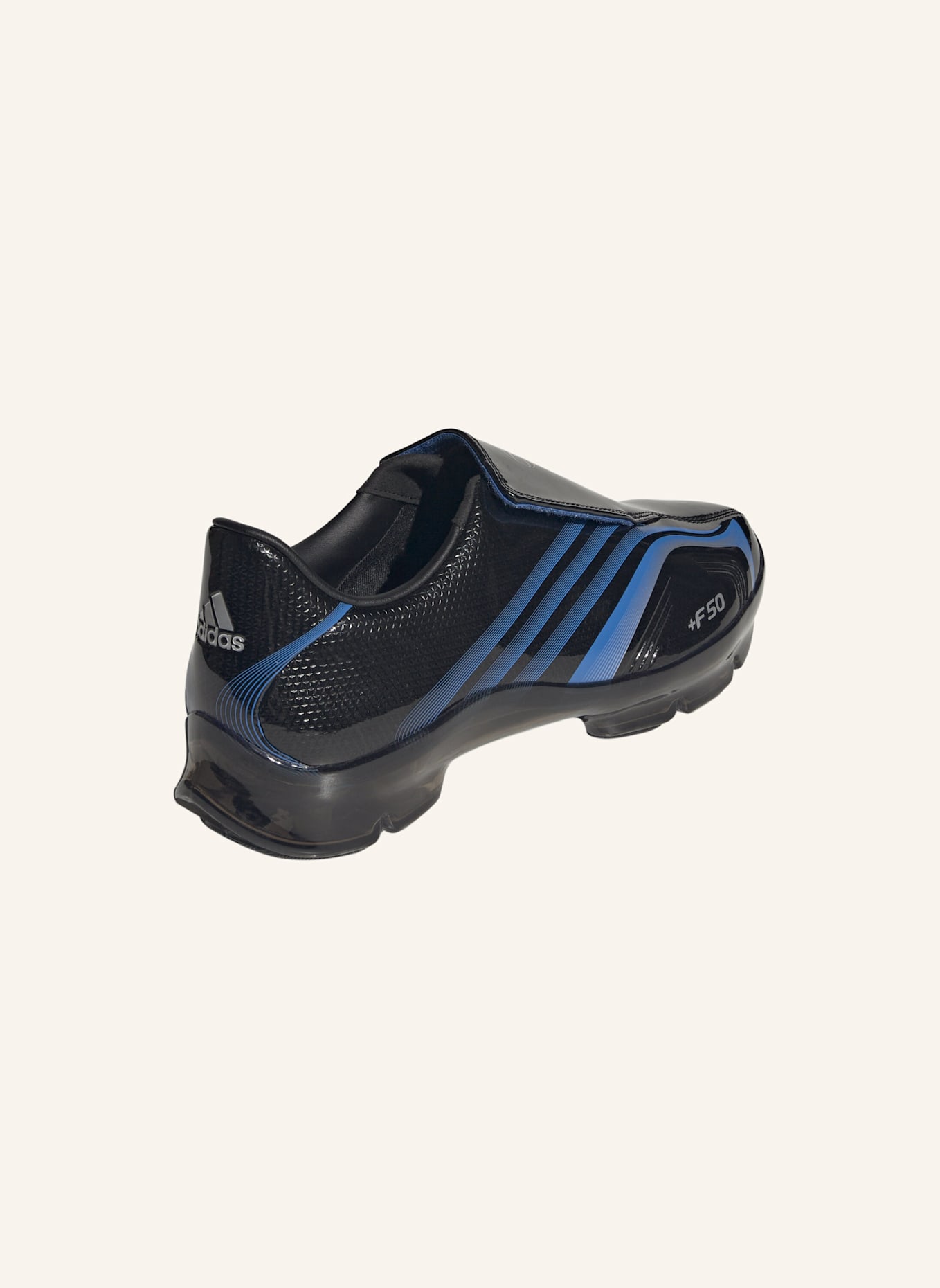 adidas Originals F50 WALKABLE SCHUH: SCHWARZ/ BLAU/ SILBER
