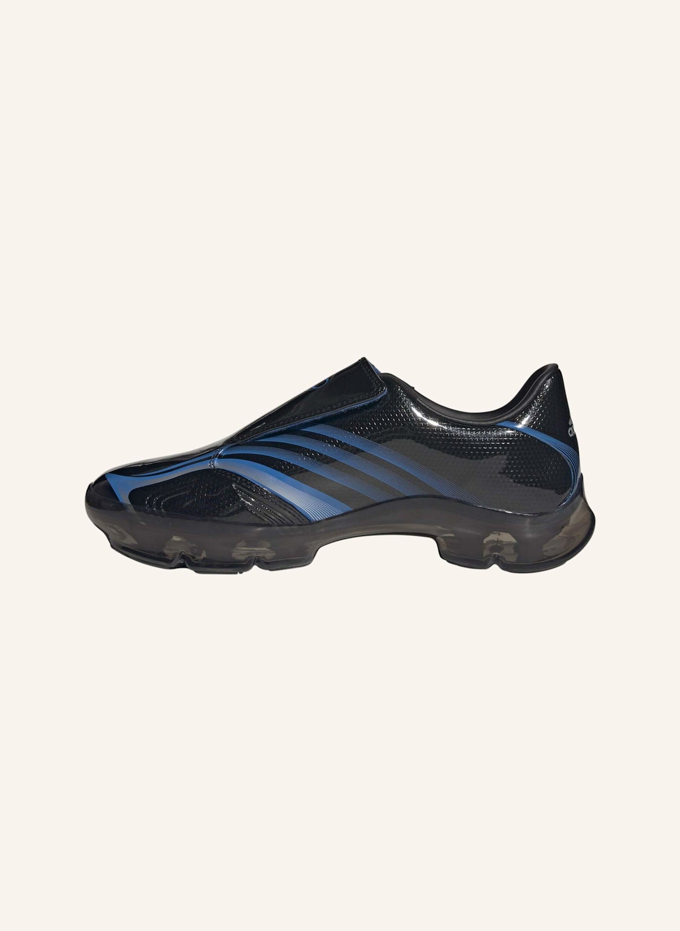 adidas Originals F50 WALKABLE SCHUH: SCHWARZ/ BLAU/ SILBER