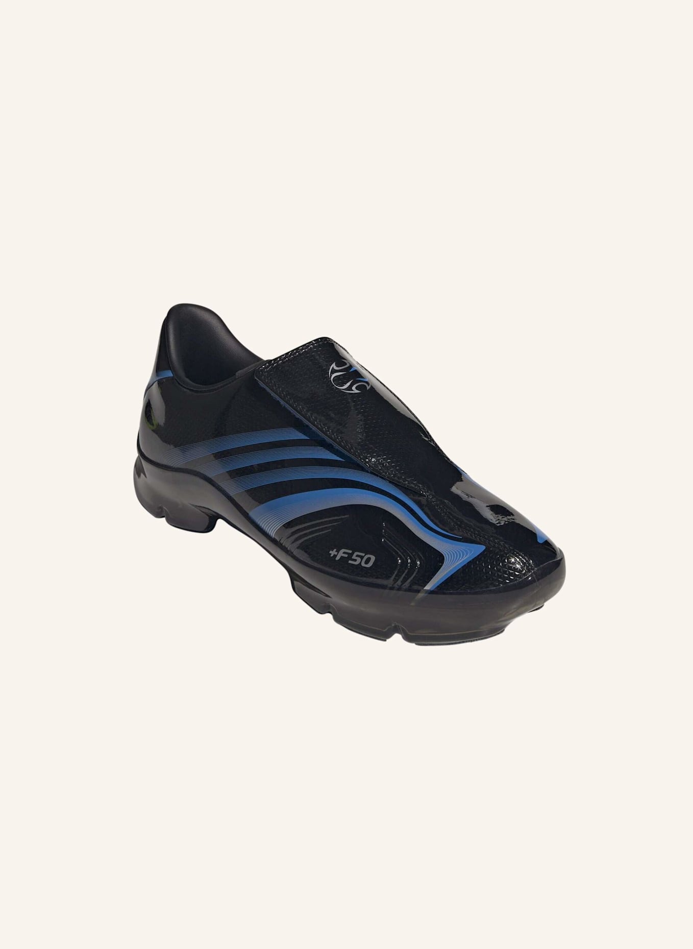 adidas Originals F50 WALKABLE SCHUH: SCHWARZ/ BLAU/ SILBER
