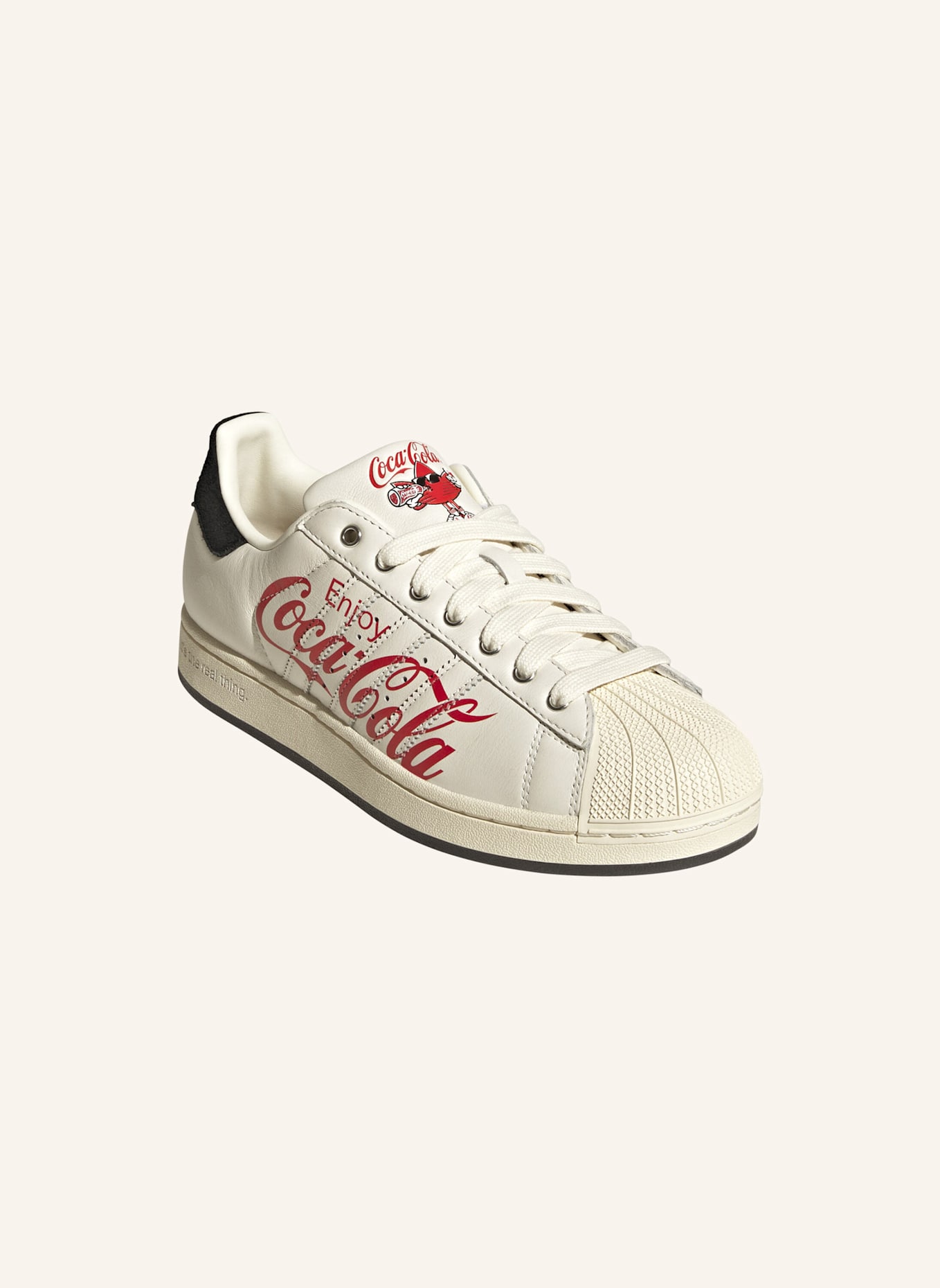 adidas Originals ADIDAS X COCA-COLA SUPERSTAR II SCHUH: SCHWARZ