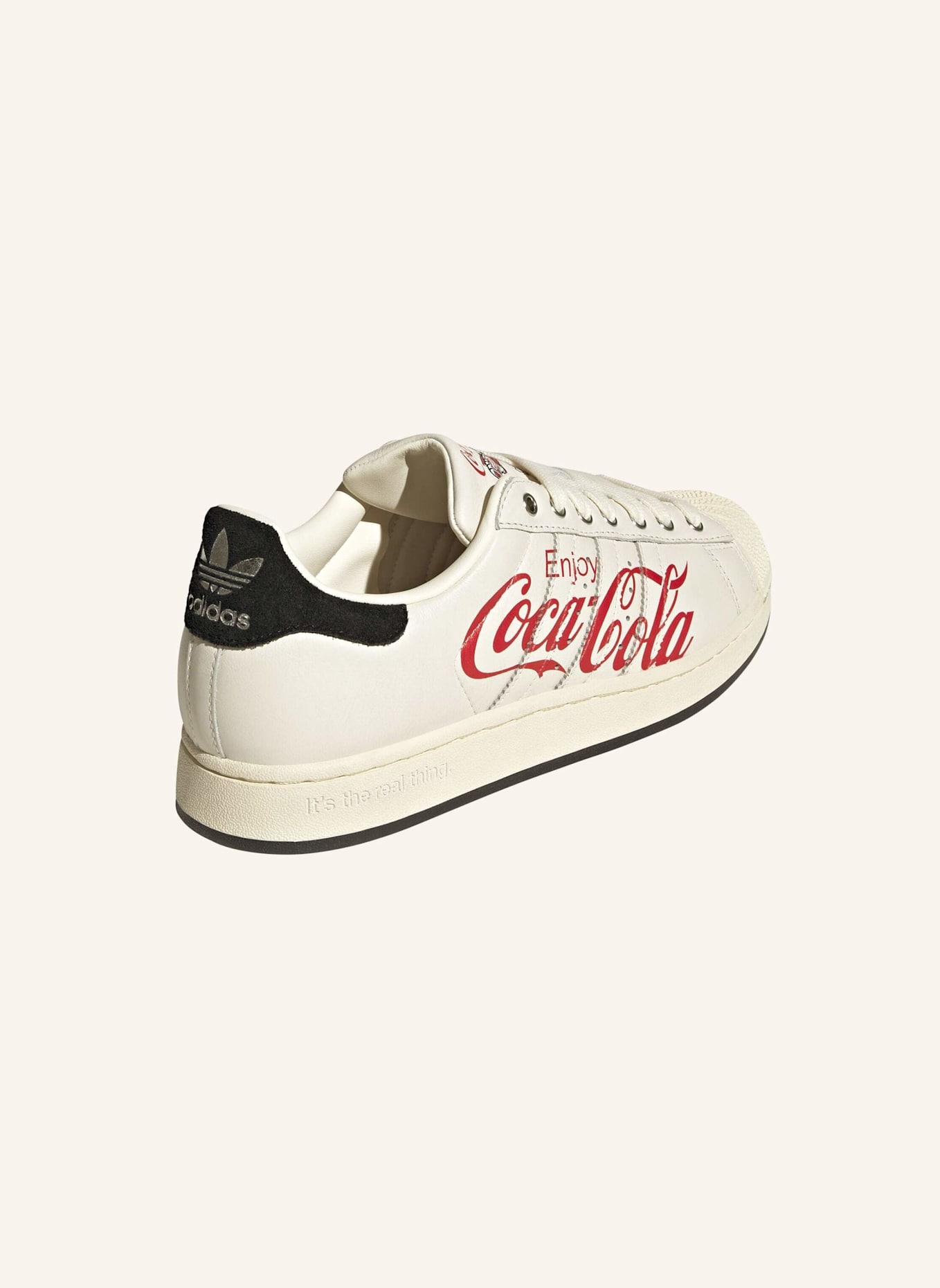 adidas Originals ADIDAS X COCA-COLA SUPERSTAR II SCHUH: SCHWARZ