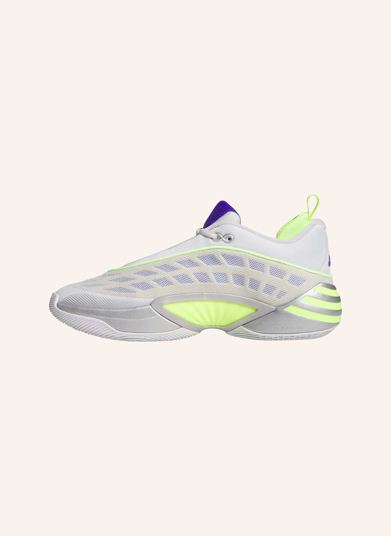adidas DON ISSUE 8 SCHUH: SILBER/ GELB/ GRAU