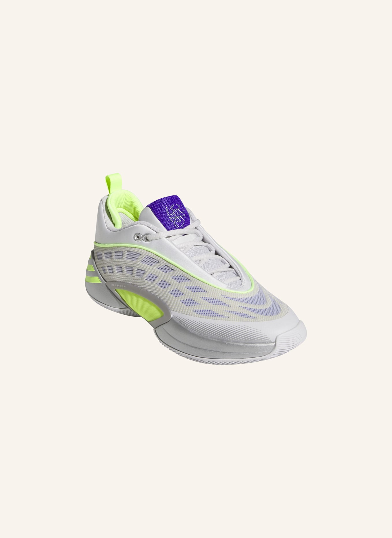 adidas DON ISSUE 8 SCHUH: SILBER/ GELB/ GRAU