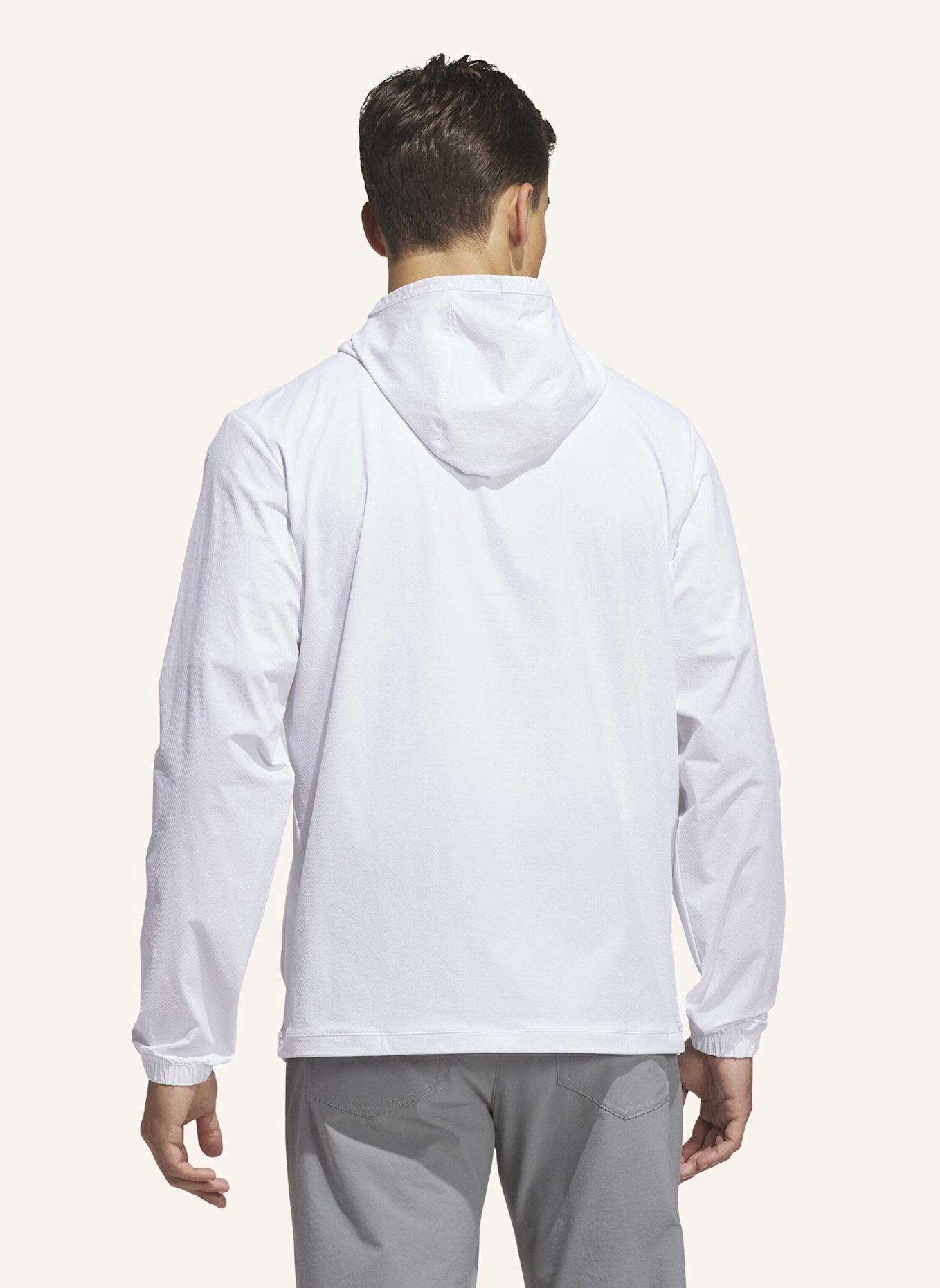 adidas ULTIMATE365+ CLIMA365 COURSE CONTROL ANORAK: WEISS