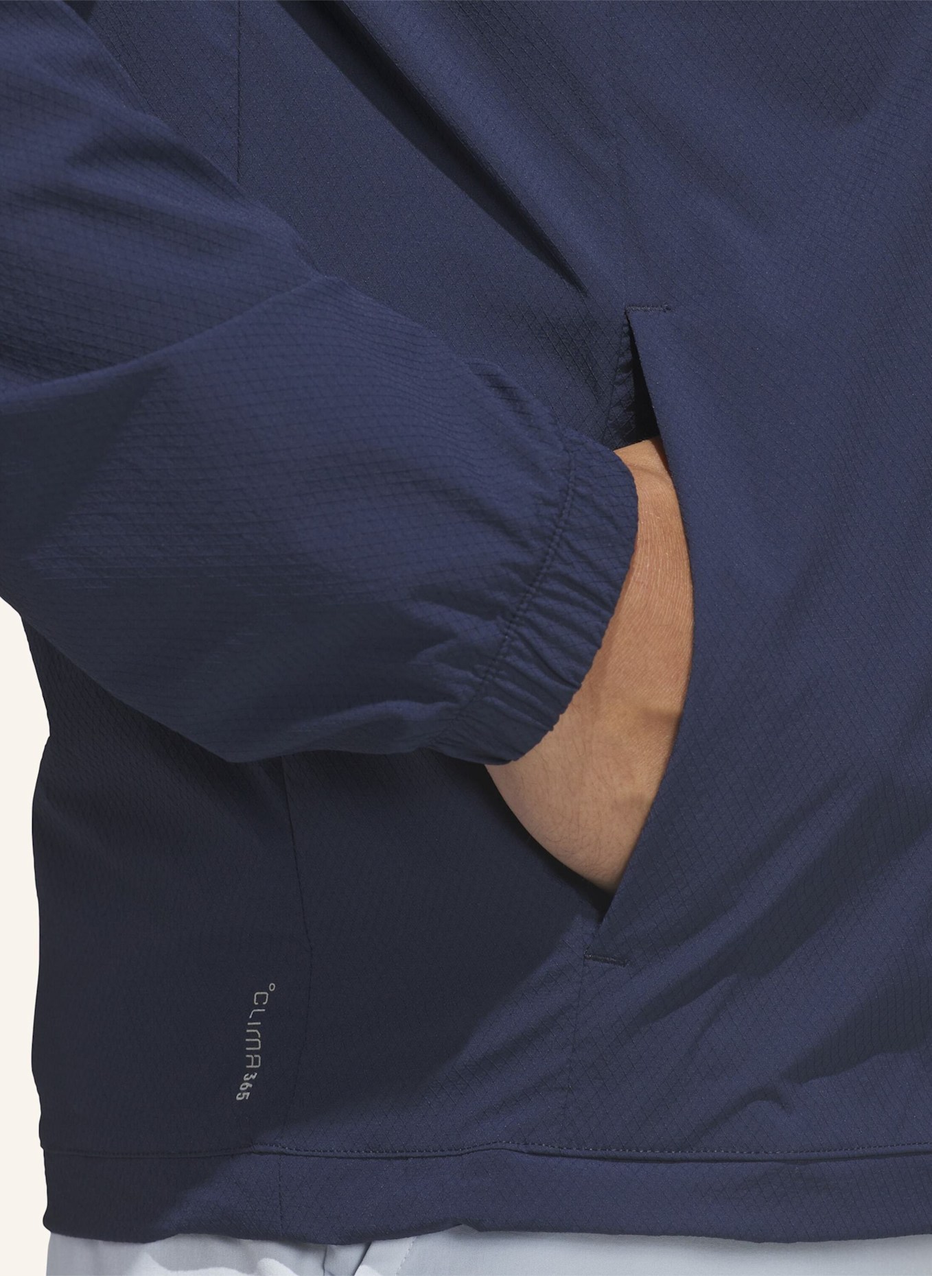 adidas ULTIMATE365+ CLIMA365 COURSE CONTROL ANORAK: BLAU