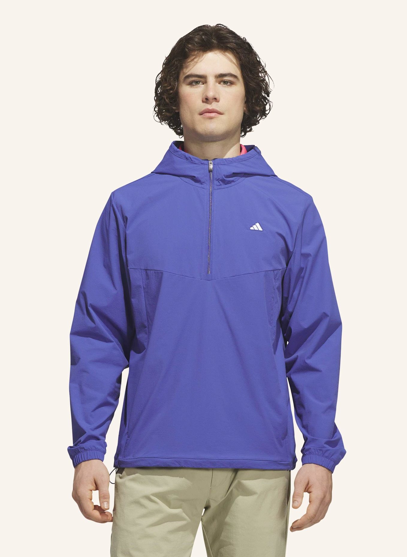 adidas ULTIMATE365+ CLIMA365 COURSE CONTROL ANORAK: DUNKELBLAU