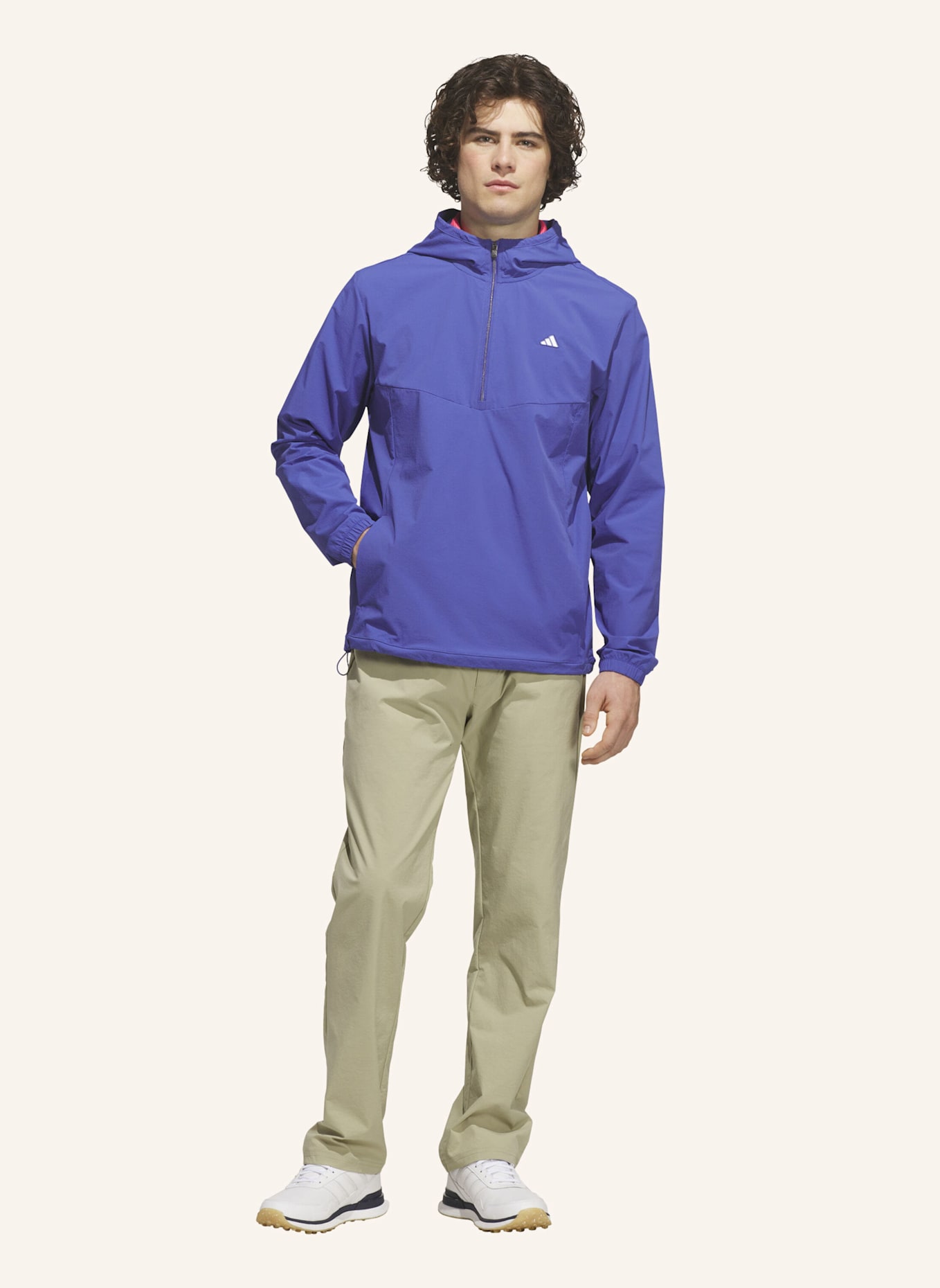 adidas ULTIMATE365+ CLIMA365 COURSE CONTROL ANORAK: DUNKELBLAU