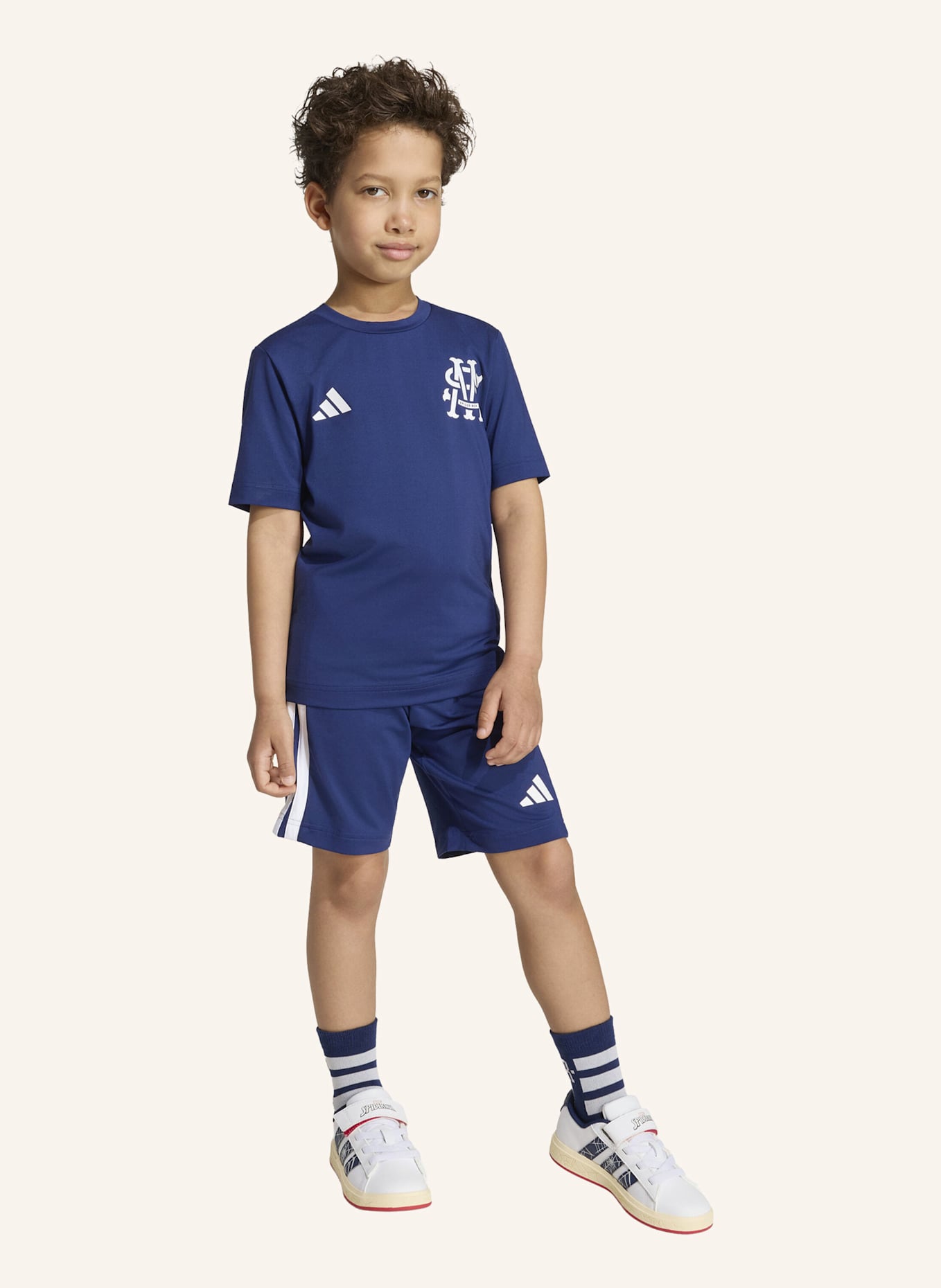adidas ADIDAS MARVEL SPIDER-MAN SPORT SET: BLAU/ WEISS
