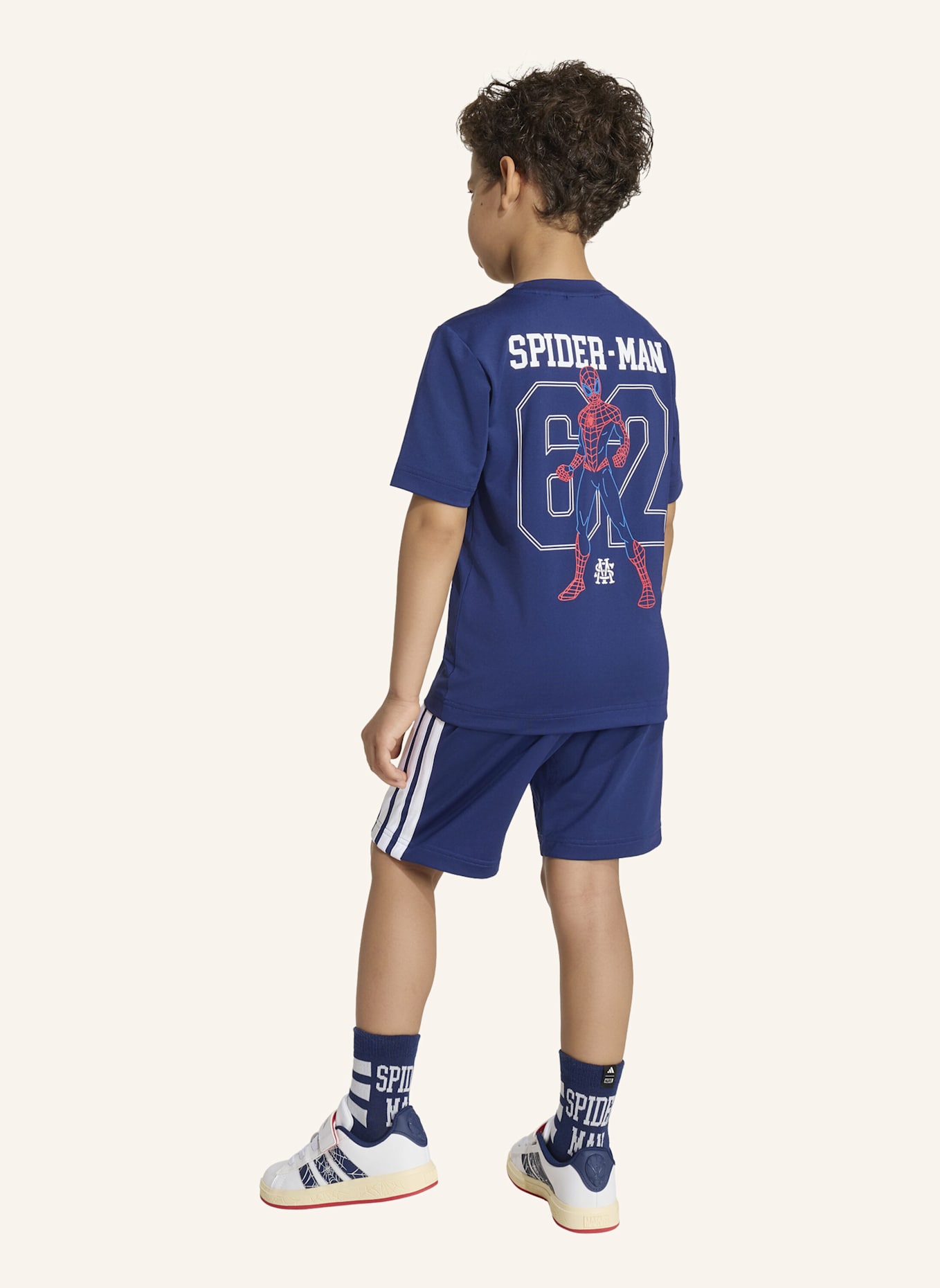 adidas ADIDAS MARVEL SPIDER-MAN SPORT SET: BLAU/ WEISS