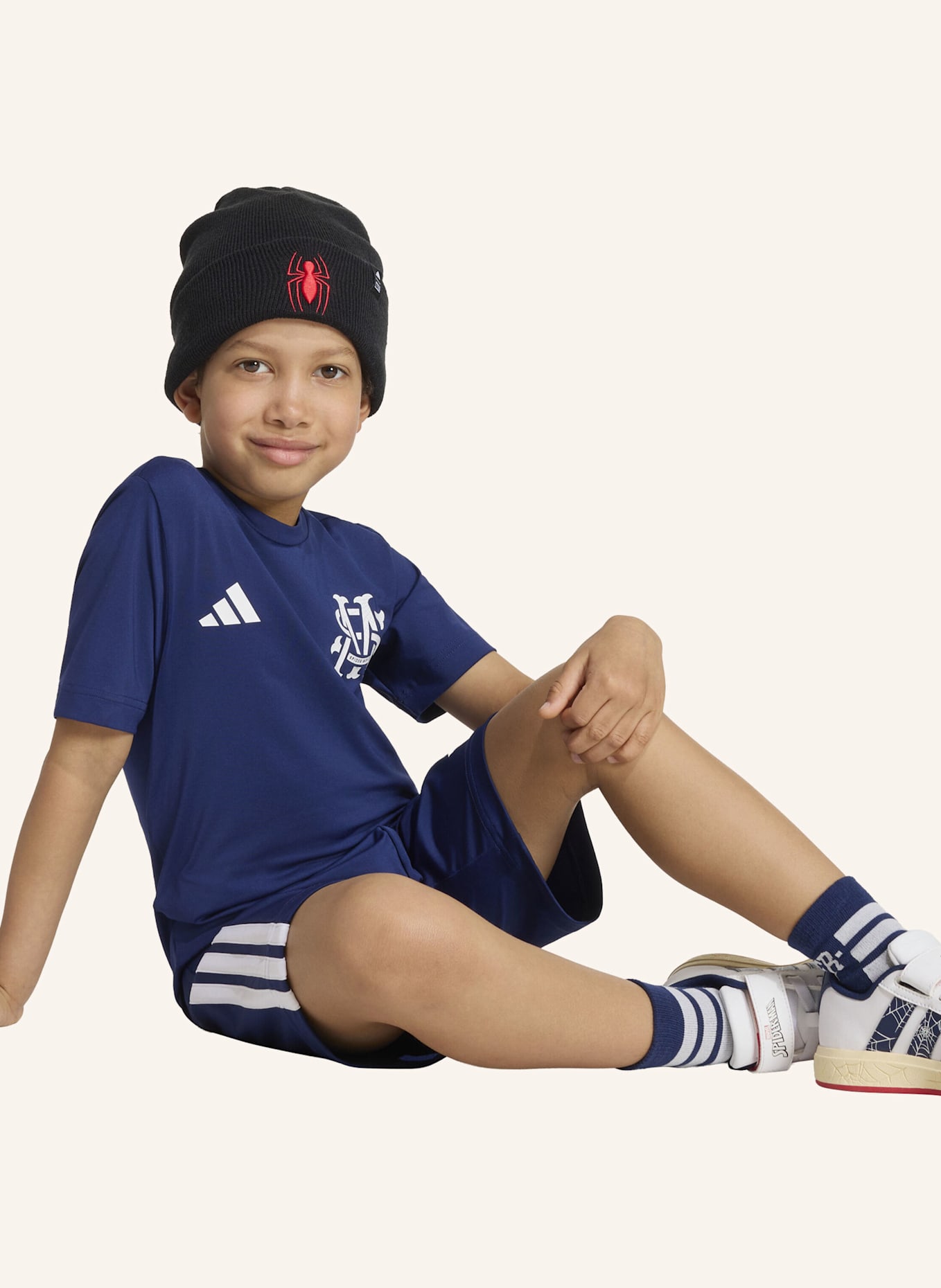 adidas ADIDAS MARVEL SPIDER-MAN SPORT SET: BLAU/ WEISS
