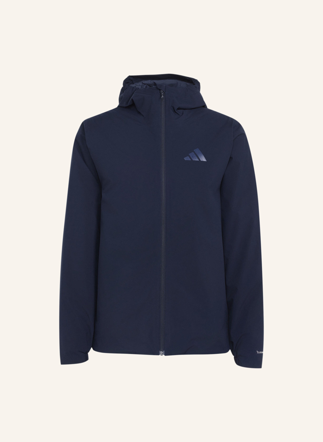adidas TERREX TERREX MULTI ESSENTIALS CLIMAPROOF KAPUZENJACKE, ISOLIEREND: BLAU