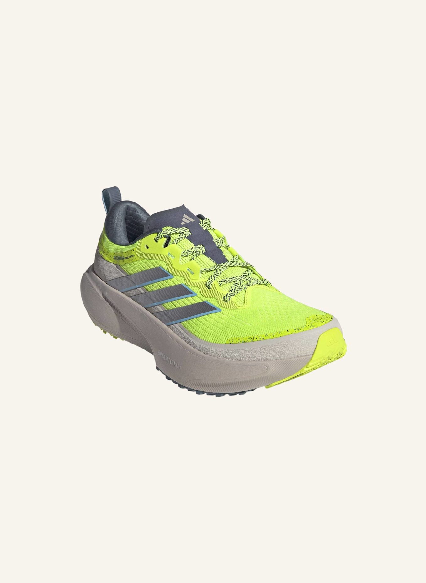 adidas SUPERNOVA RISE 3 ATR LAUFSCHUH: GRÜN/ SILBER/ BLAU