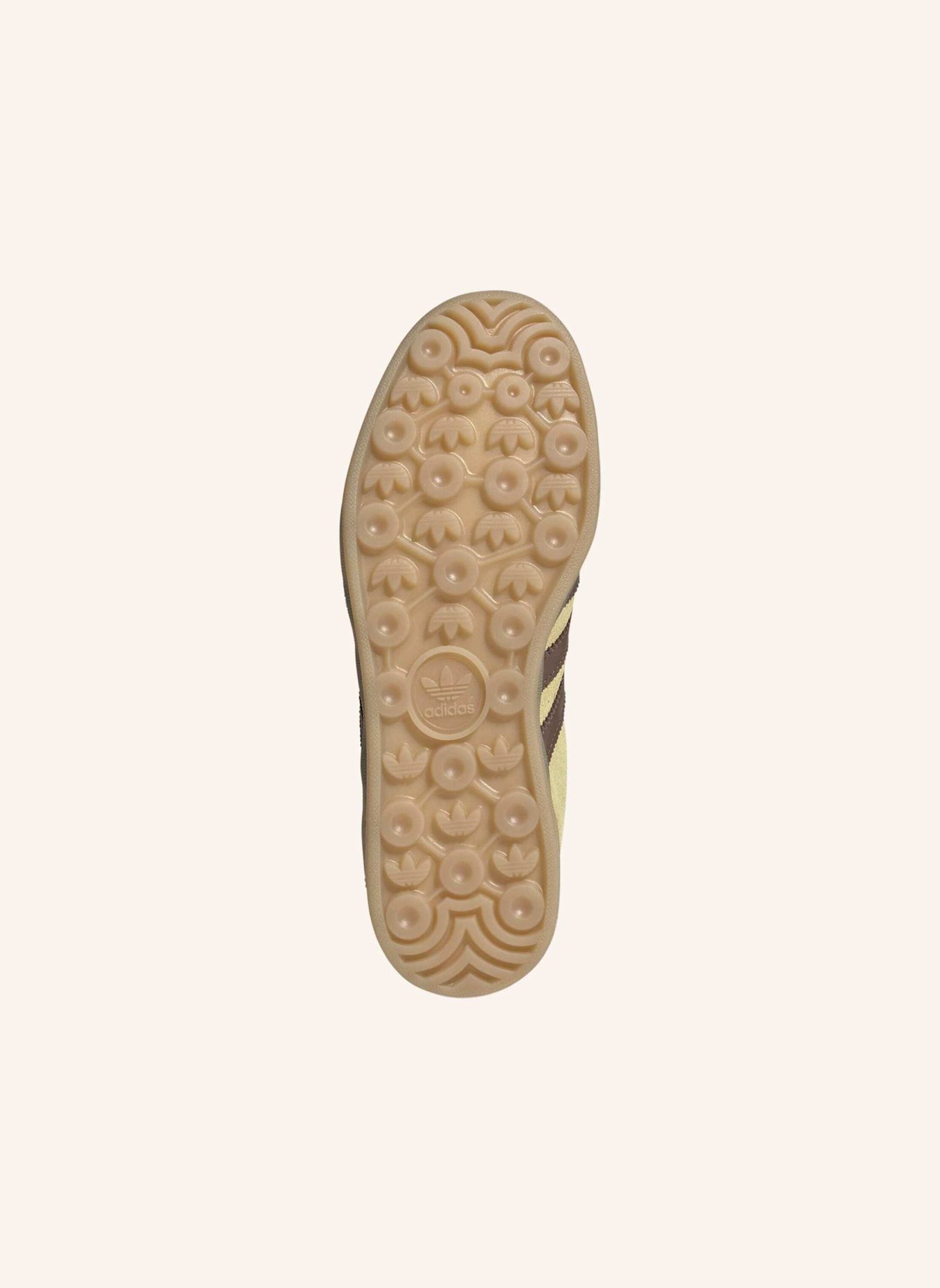 adidas Originals GAZELLE INDOOR SCHUH: GELB/ BRAUN/ BEIGE
