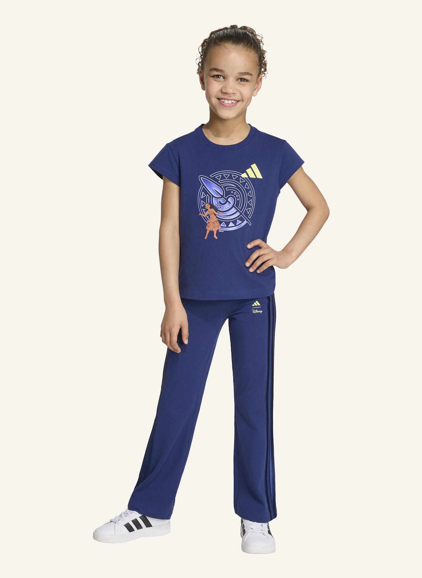 adidas ADIDAS DISNEY SET T-SHIRT & LEGGINGS: BLAU