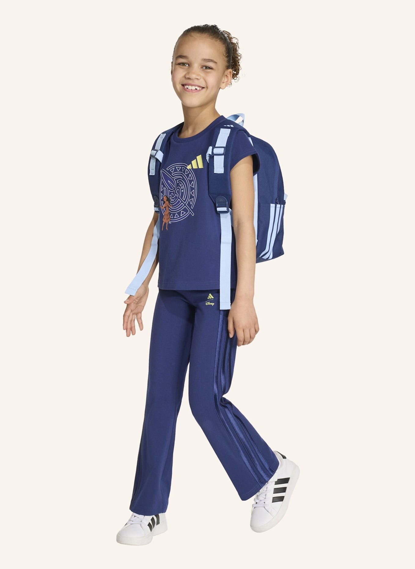 adidas ADIDAS DISNEY SET T-SHIRT & LEGGINGS: BLAU