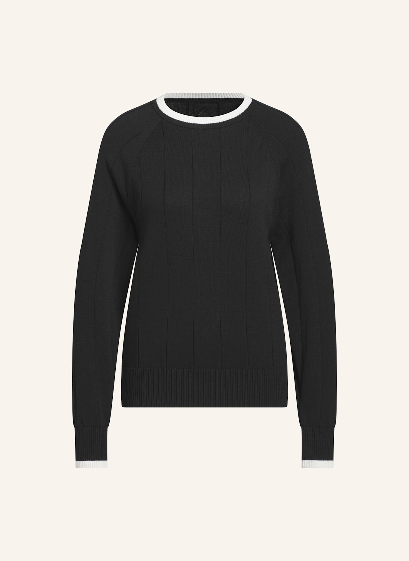 adidas ULTIMATE365+ STRICKPULLOVER MIT RUNDHALSAUSSCHNITT: SCHWARZ