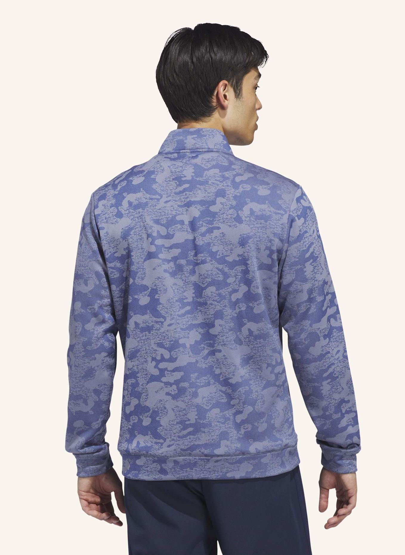 adidas ULTIMATE365 SWEATSHIRT MIT REISSVERSCHLUSS BIS ZUR BRUST, STRAPAZIERFÄHIG UND WASSERABWEISEND: DUNKELBLAU