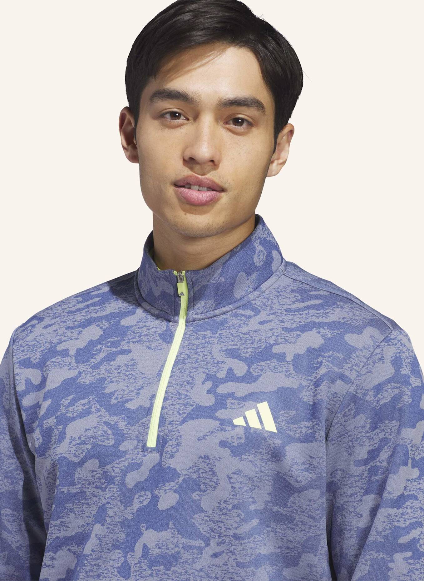 adidas ULTIMATE365 SWEATSHIRT MIT REISSVERSCHLUSS BIS ZUR BRUST, STRAPAZIERFÄHIG UND WASSERABWEISEND: DUNKELBLAU