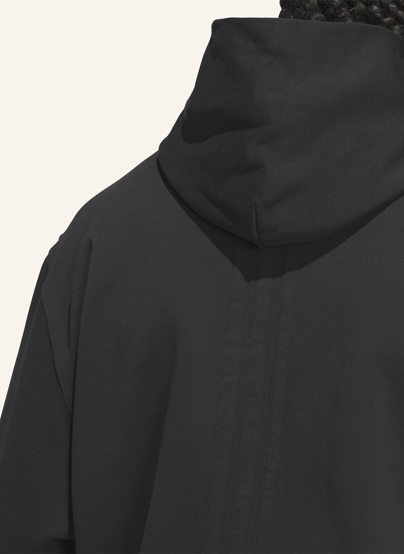 adidas ADIDAS BASKETBALL FLEECE HOODIE: SCHWARZ