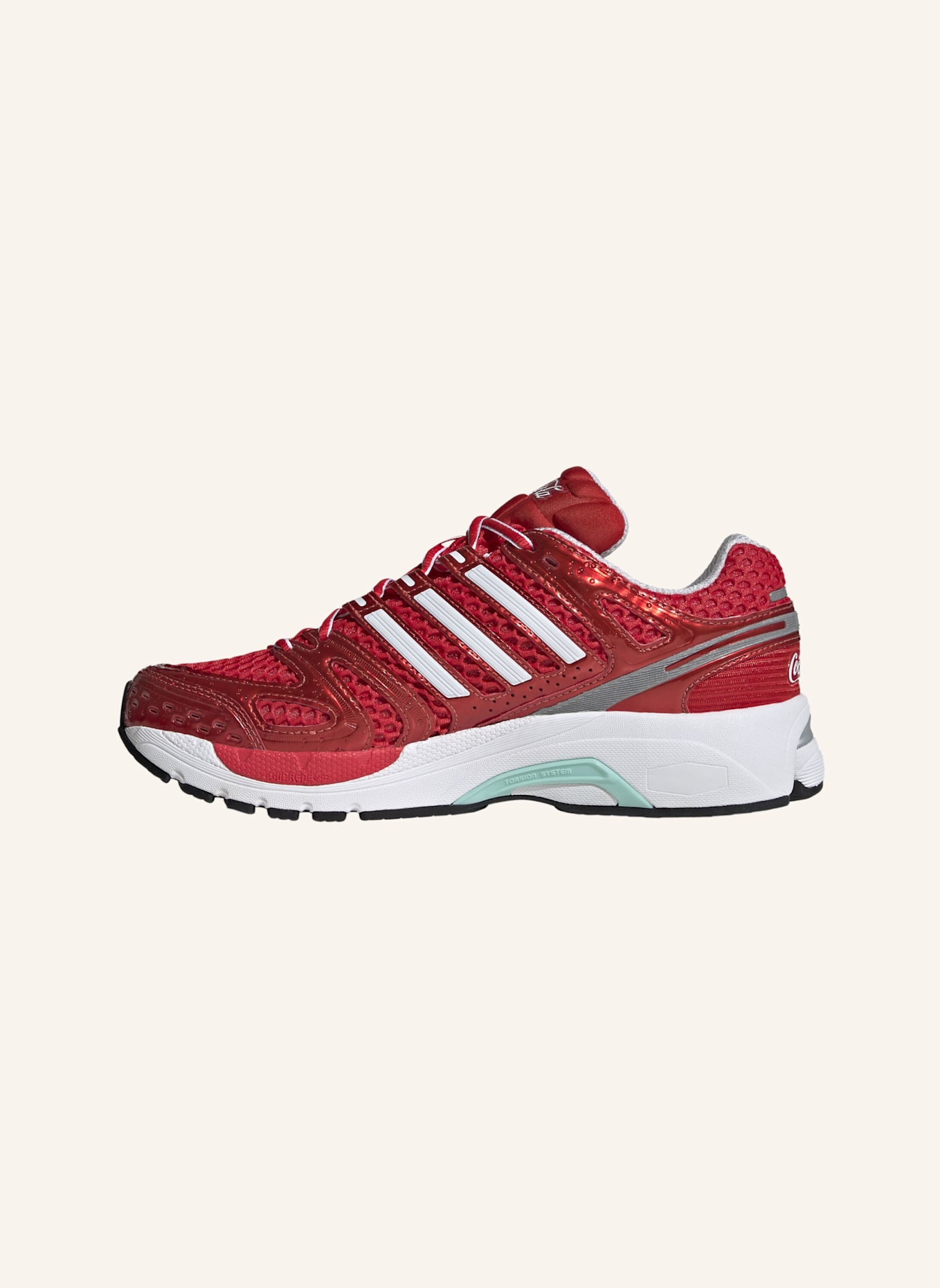adidas Originals ADIDAS X COCA-COLA ADISTAR CONTROL 5 SCHUH: ROT/ WEISS/ SILBER