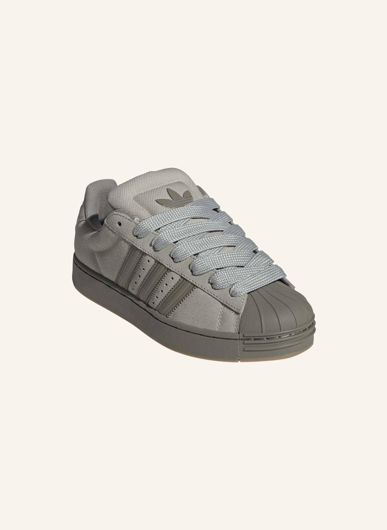 adidas Originals ADIDAS SUPERSTAR ST SCHUH: BEIGE/ GRÜN