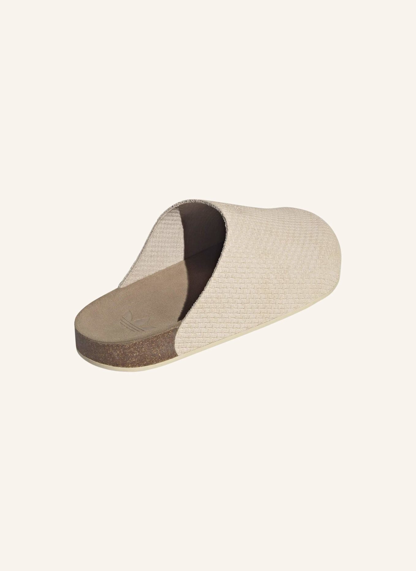 adidas Originals ADIMULE SLIDES: BEIGE/ BRAUN