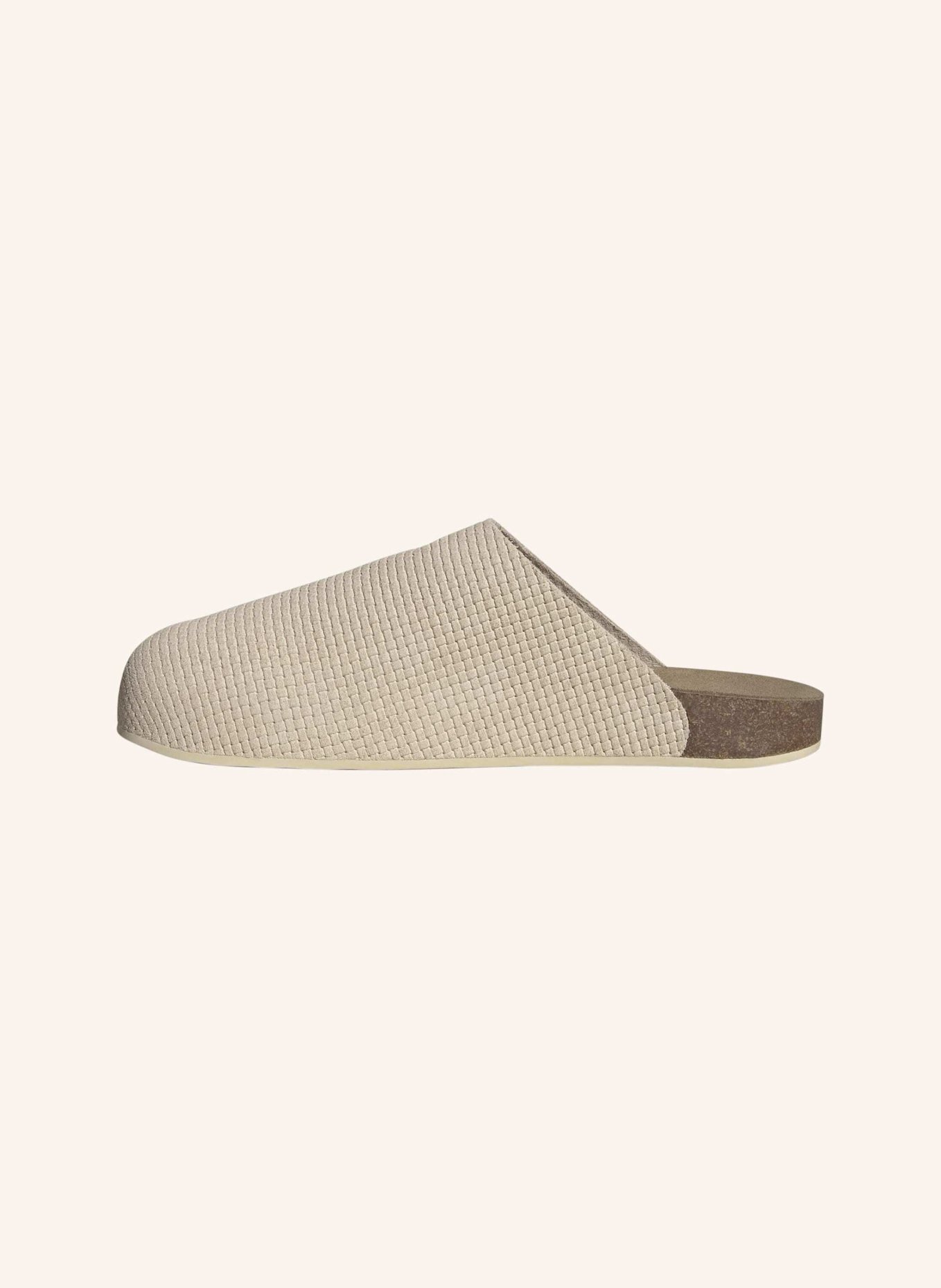 adidas Originals ADIMULE SLIDES: BEIGE/ BRAUN